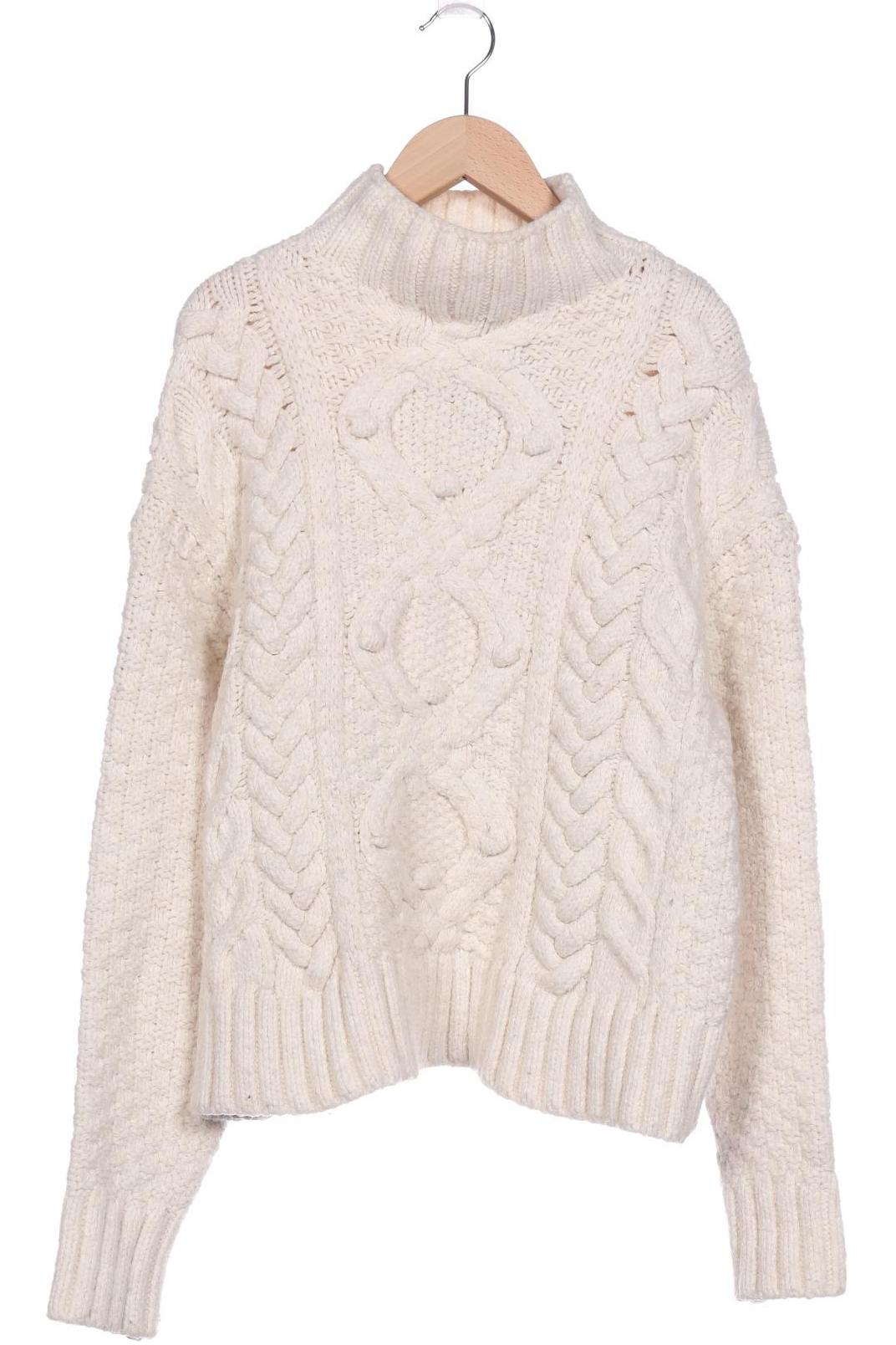 

Zara Damen Pullover, cremeweiß, Gr. 36
