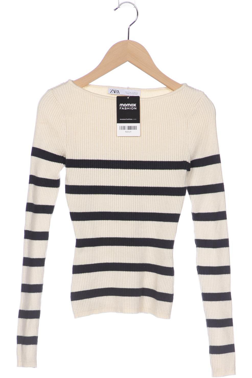 

ZARA Damen Pullover, cremeweiß