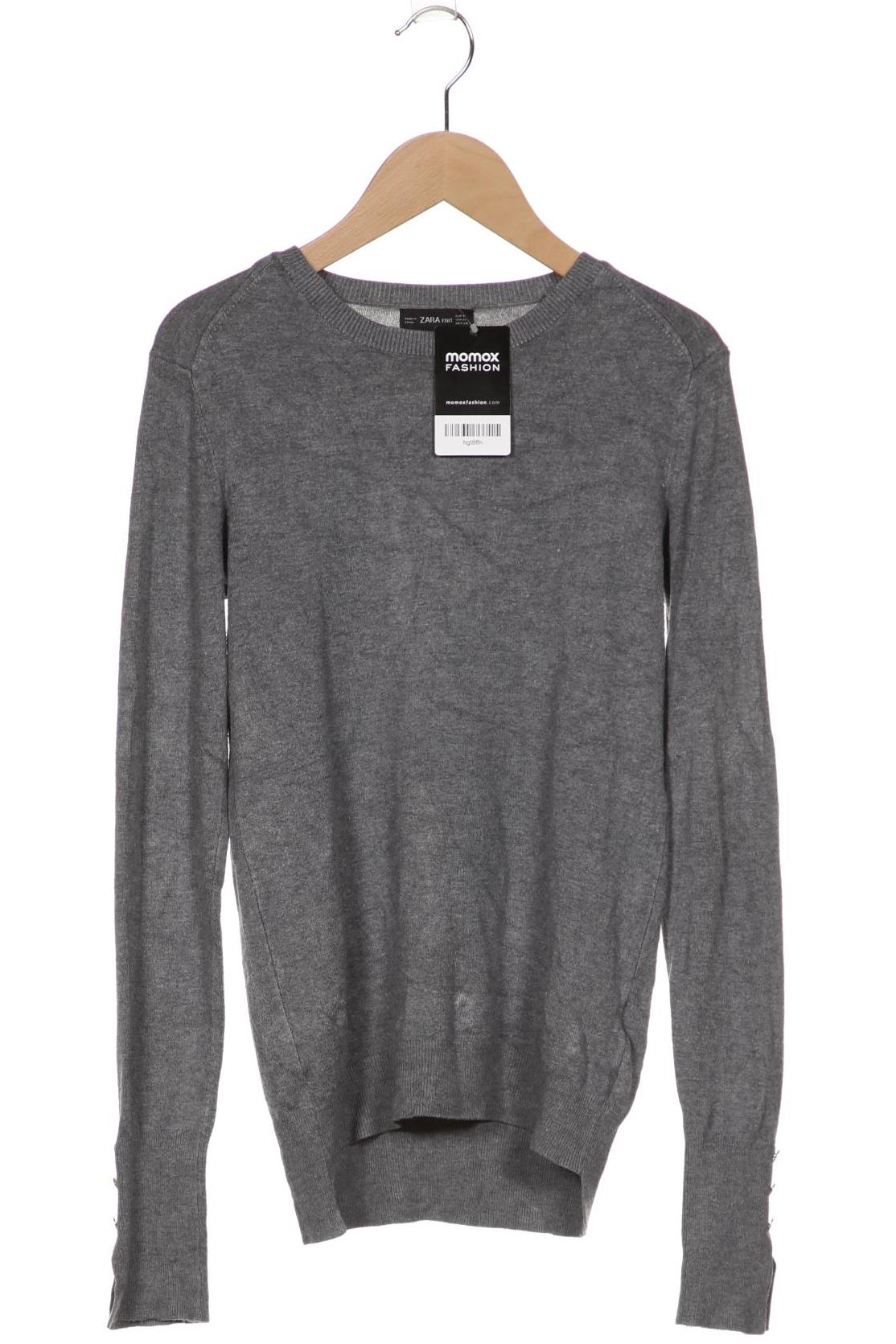 

ZARA Damen Pullover, grau