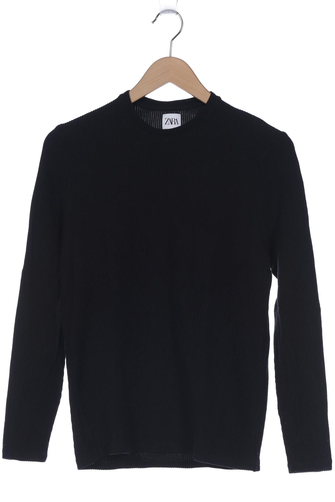 

ZARA Damen Pullover, schwarz
