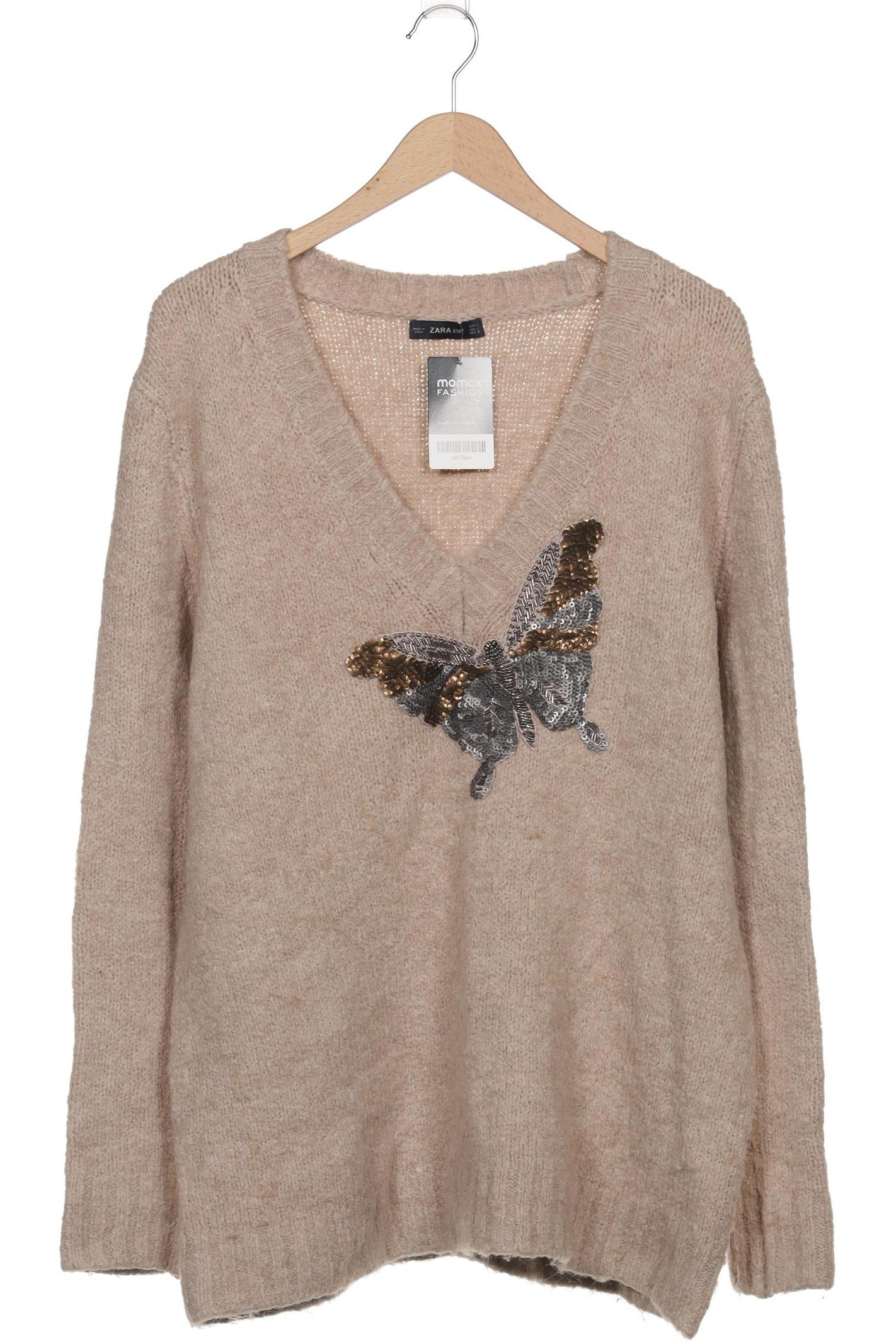 

Zara Damen Pullover, beige, Gr. 42