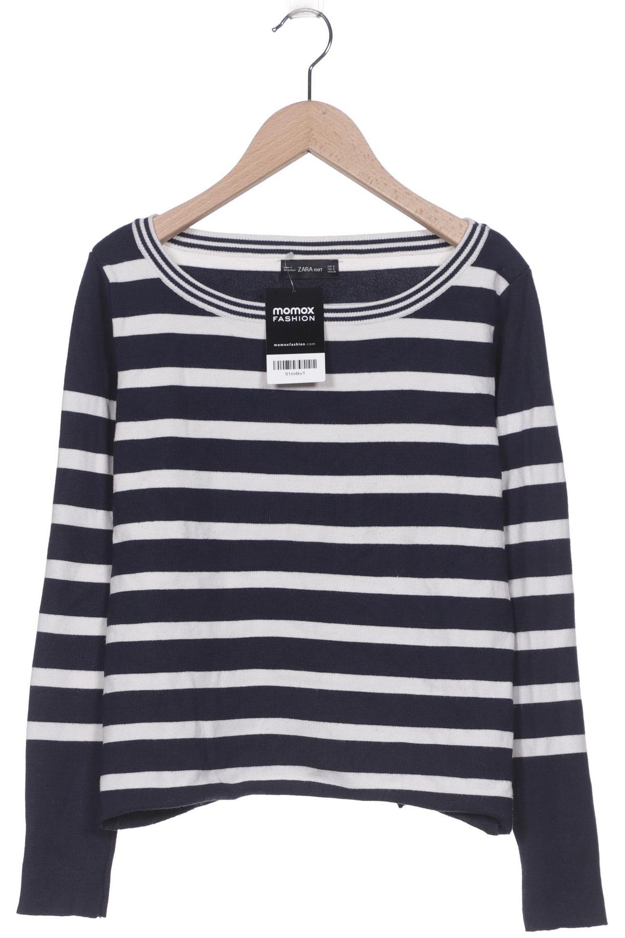 

ZARA Damen Pullover, marineblau