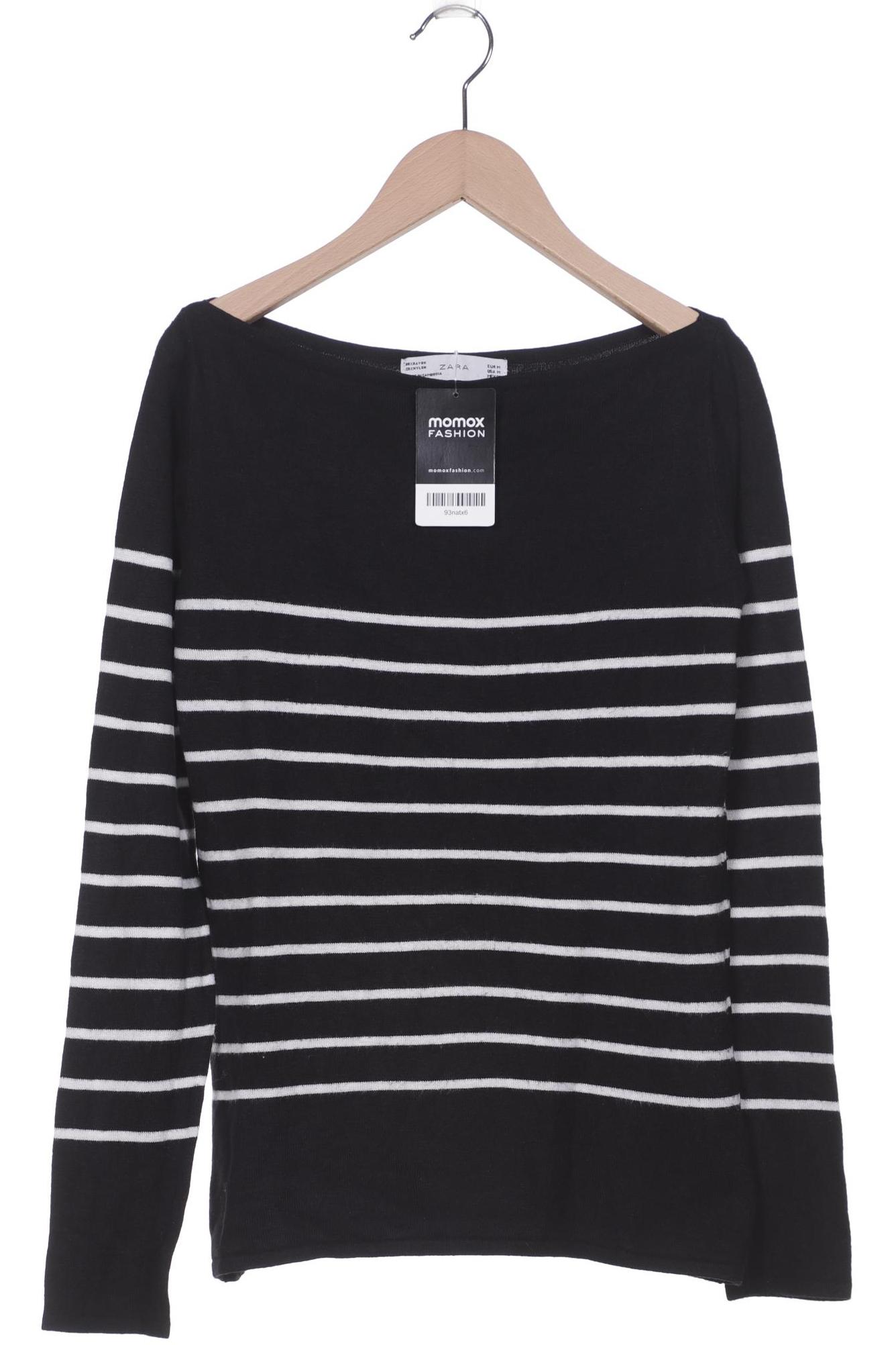 

ZARA Damen Pullover, schwarz