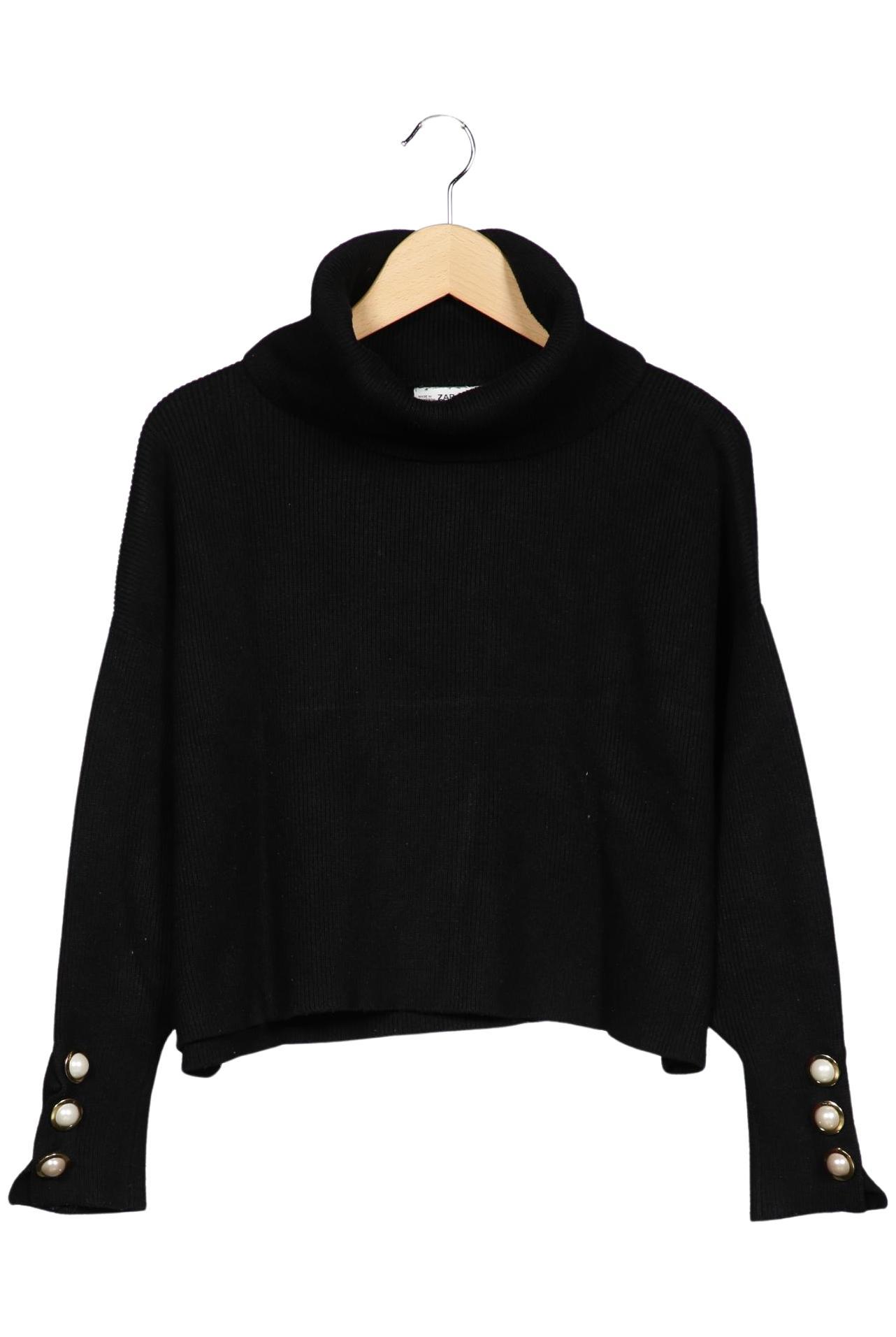 

Zara Damen Pullover, schwarz, Gr. 36