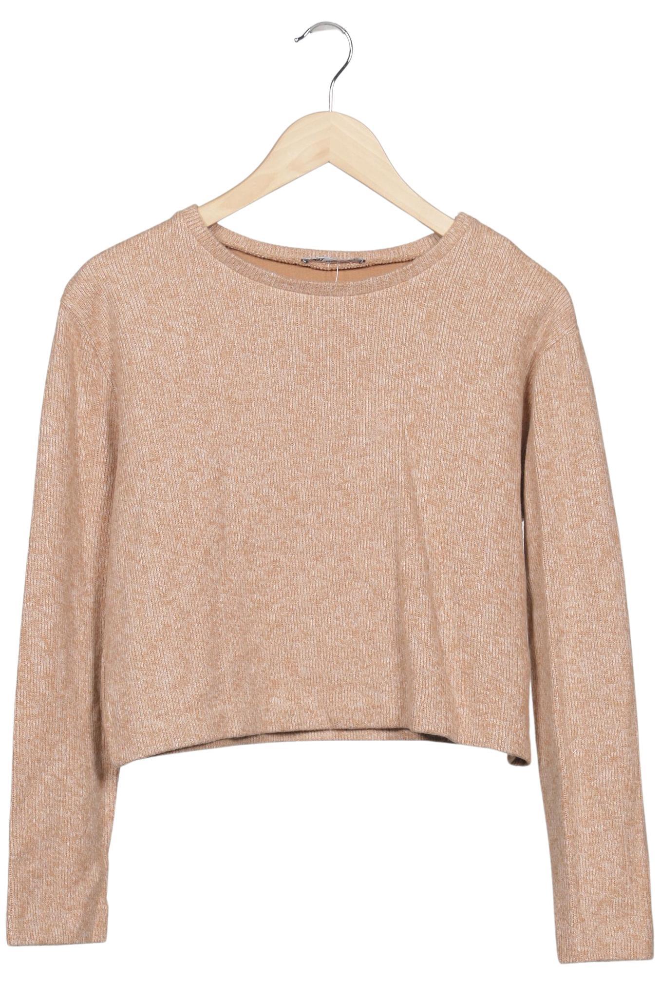 

Zara Damen Pullover, beige, Gr. 38