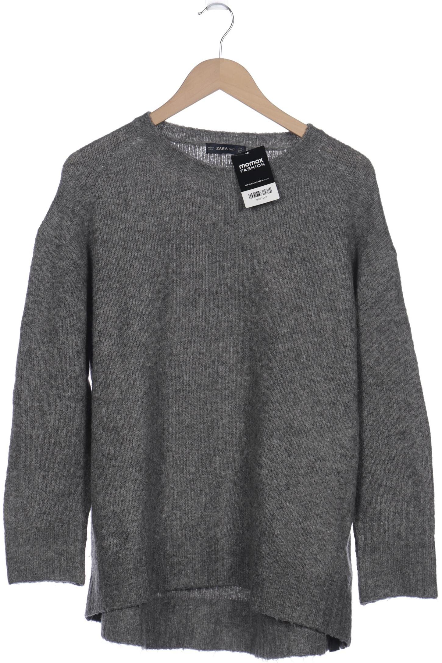 

ZARA Damen Pullover, grau