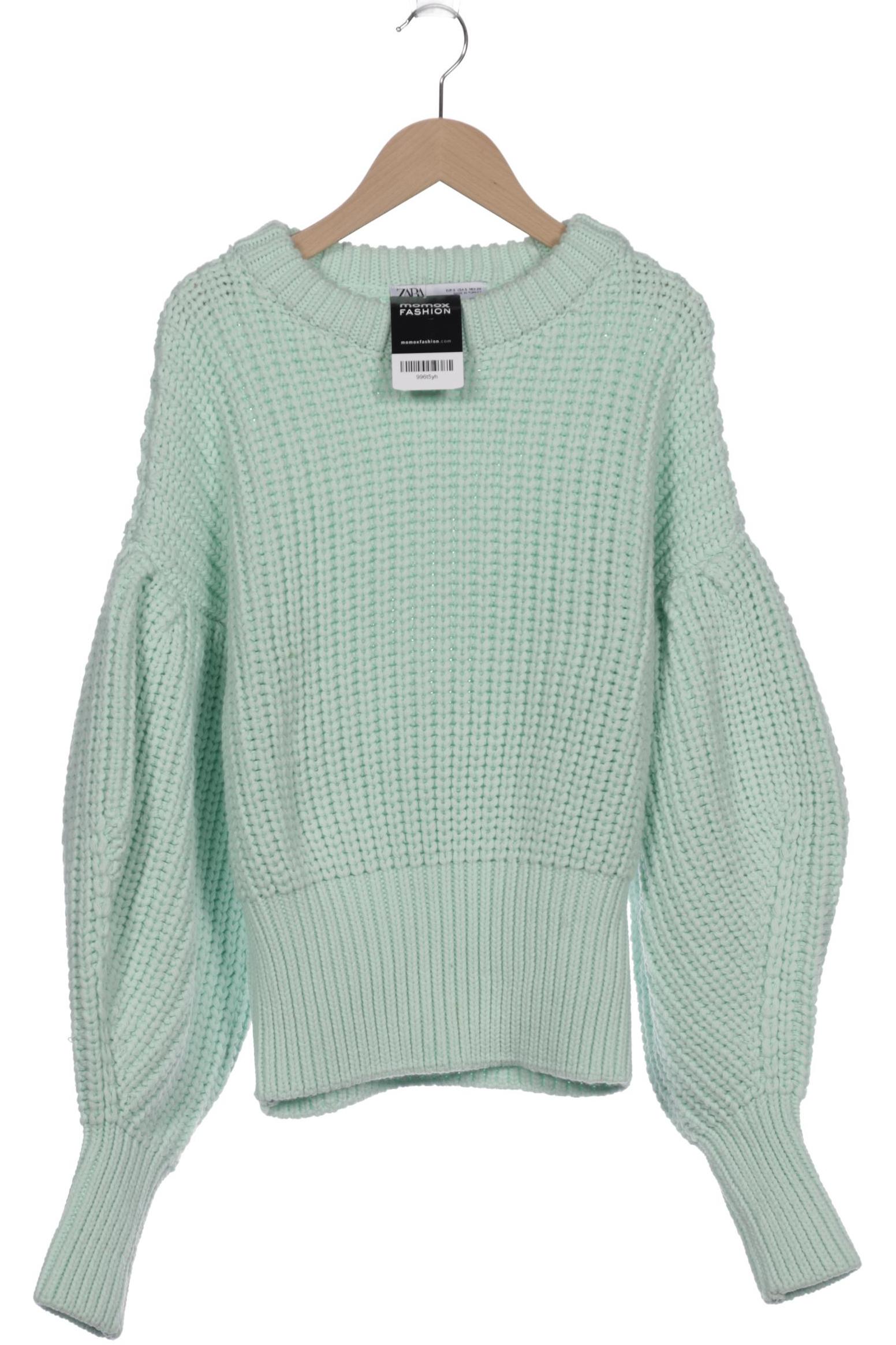 

ZARA Damen Pullover, hellgrün