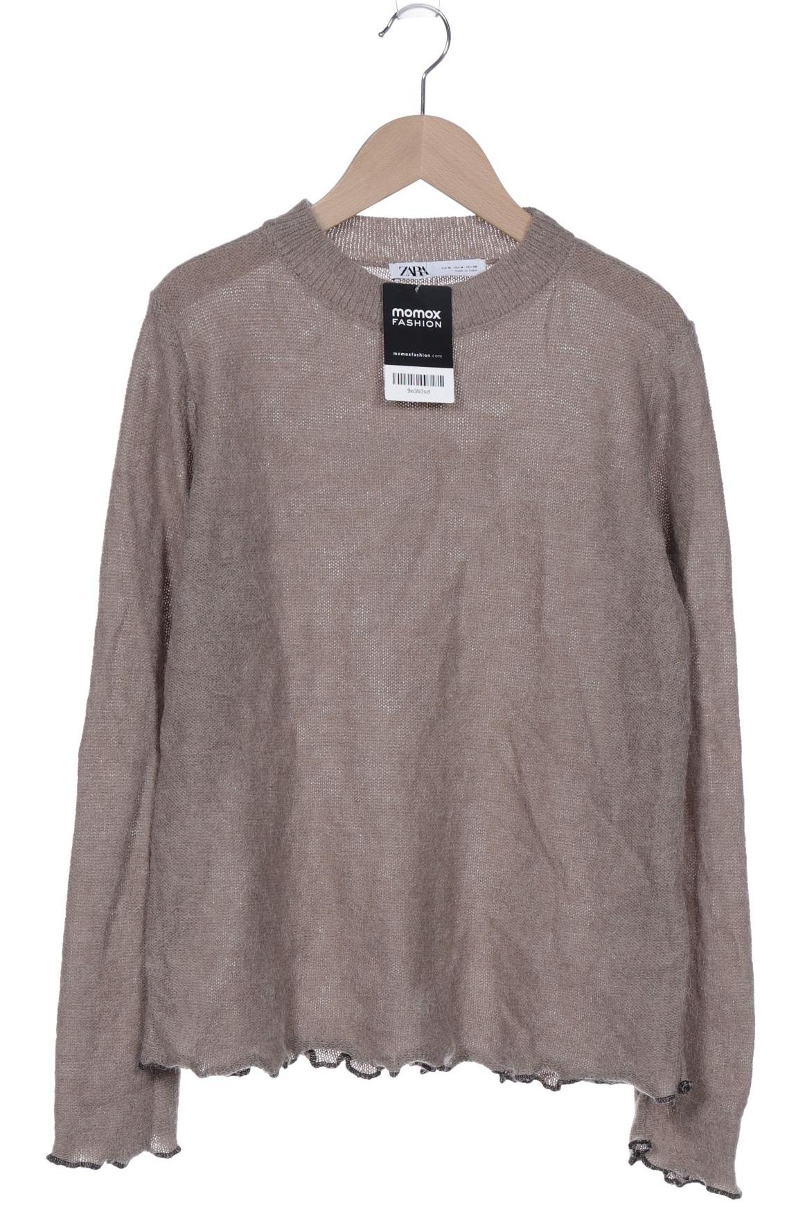 

ZARA Damen Pullover, beige