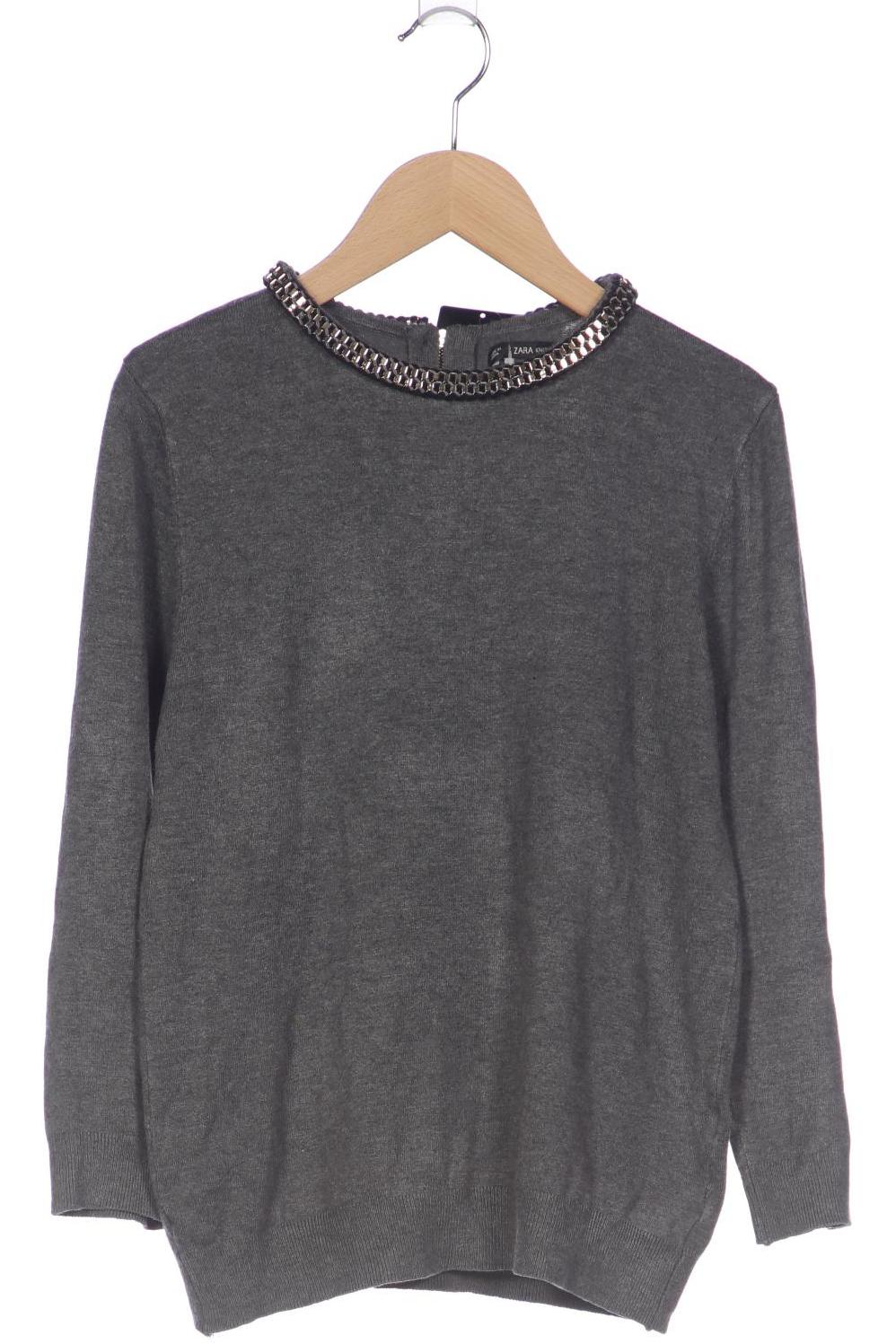 

Zara Damen Pullover, grau, Gr. 38