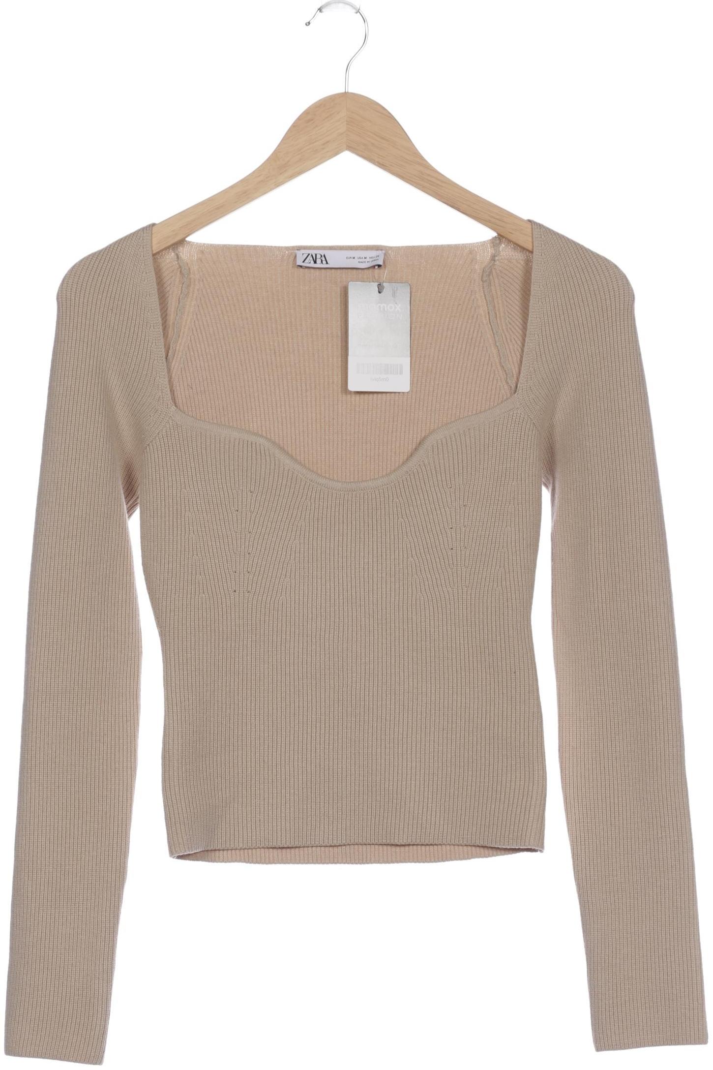 

Zara Damen Pullover, beige, Gr. 38