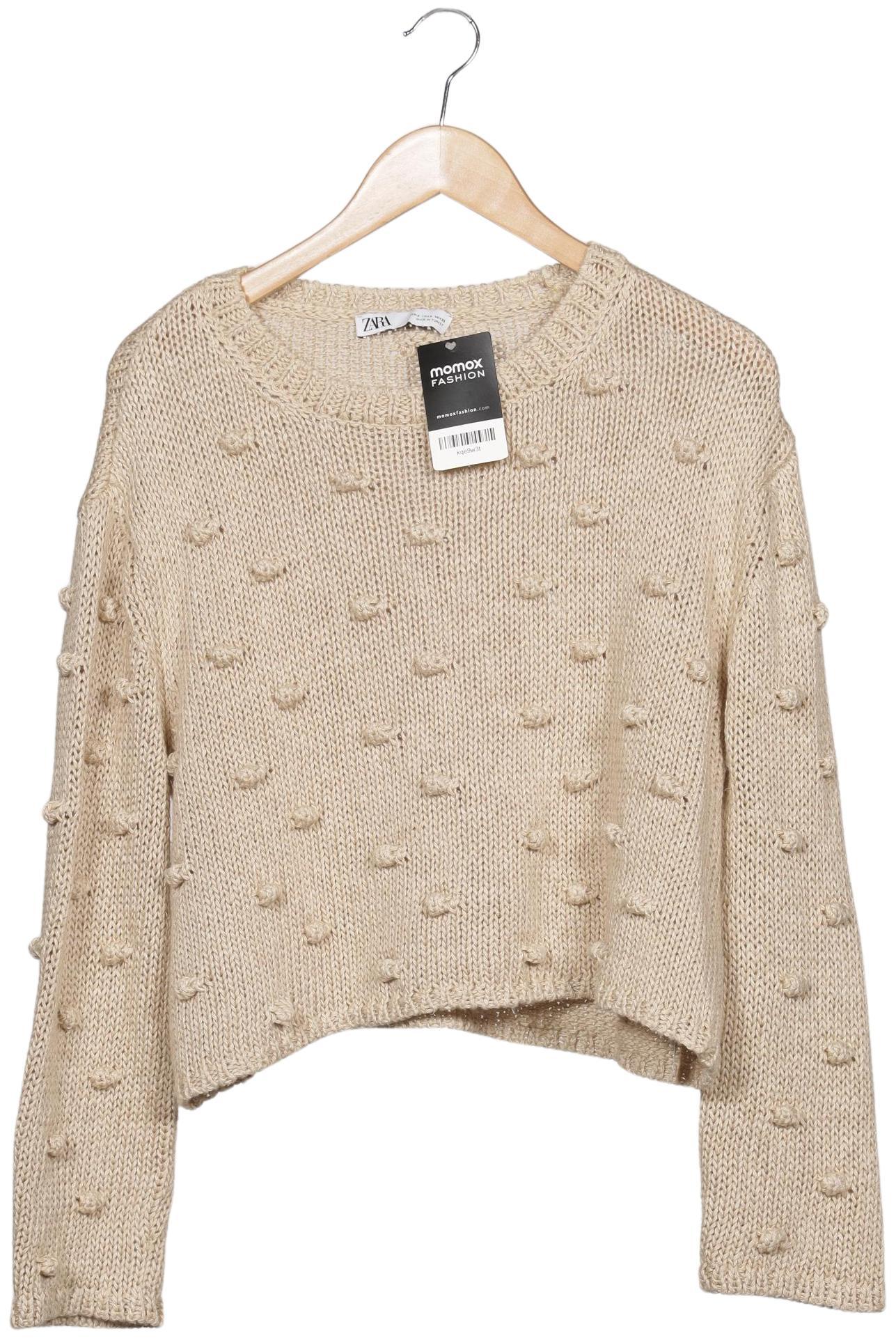 

Zara Damen Pullover, beige, Gr. 36