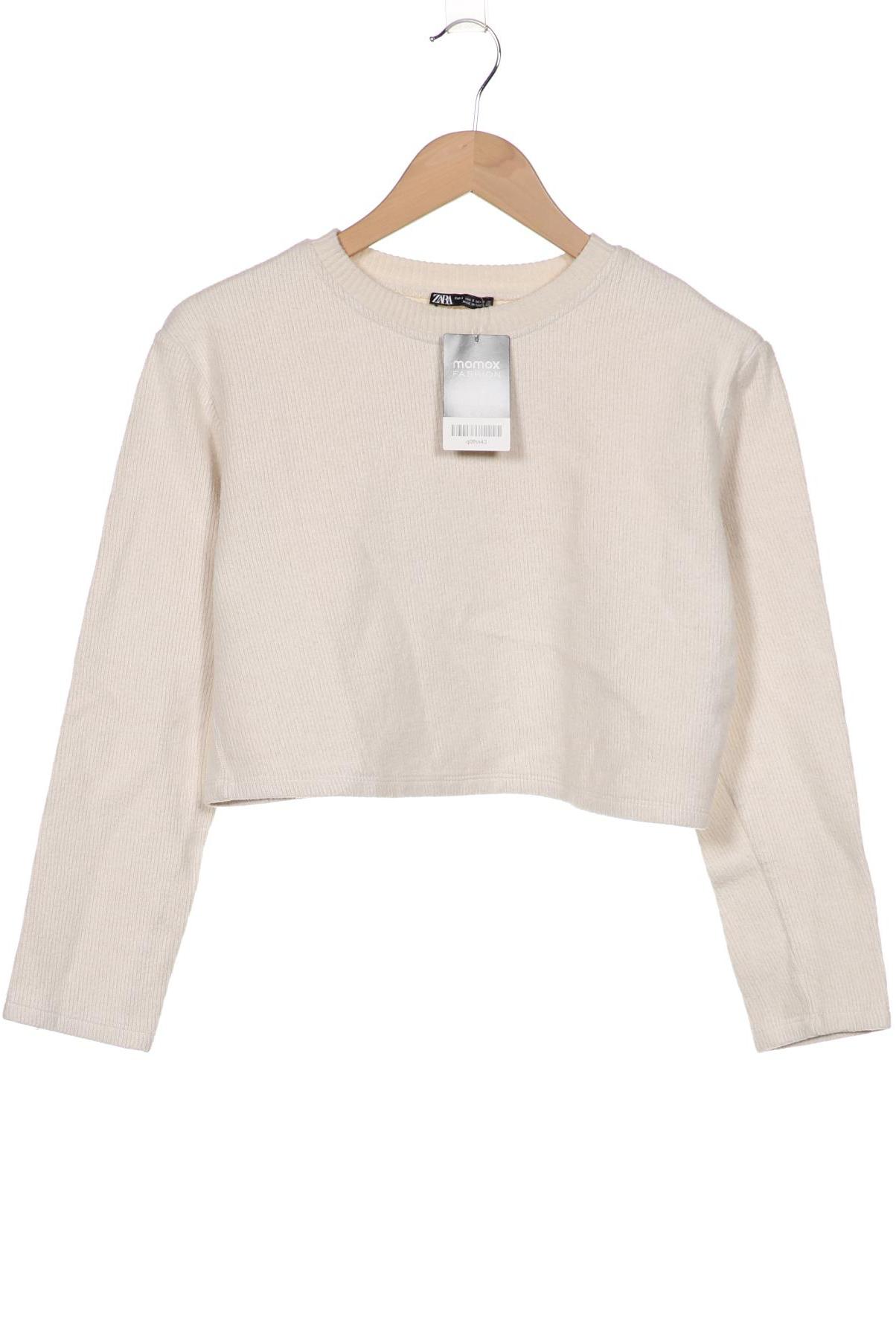 

ZARA Damen Pullover, cremeweiß