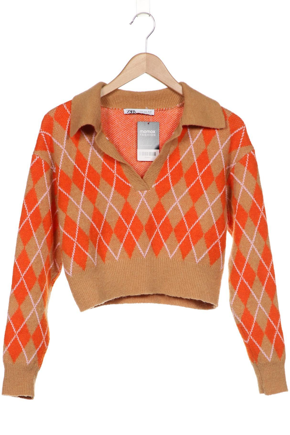 

ZARA Damen Pullover, beige