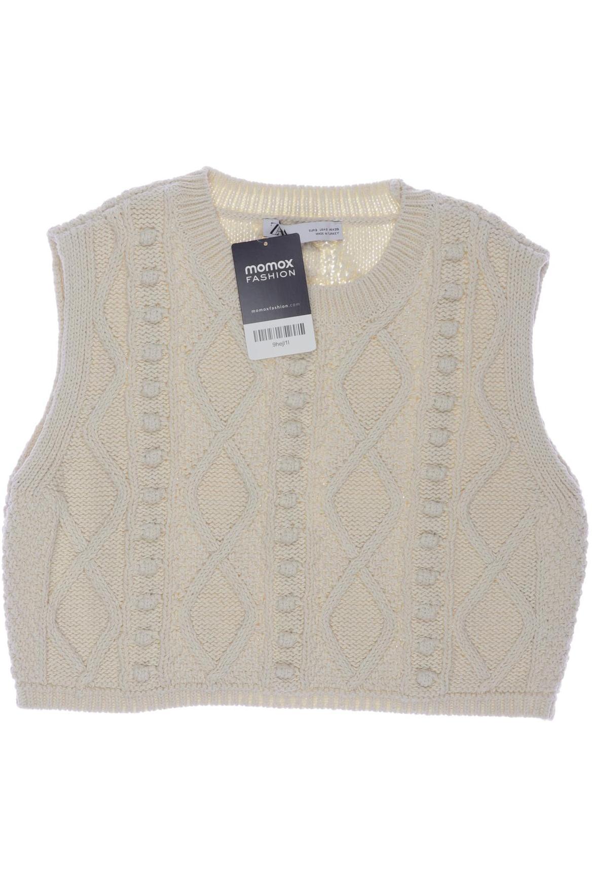 

Zara Damen Pullover, cremeweiß, Gr. 36