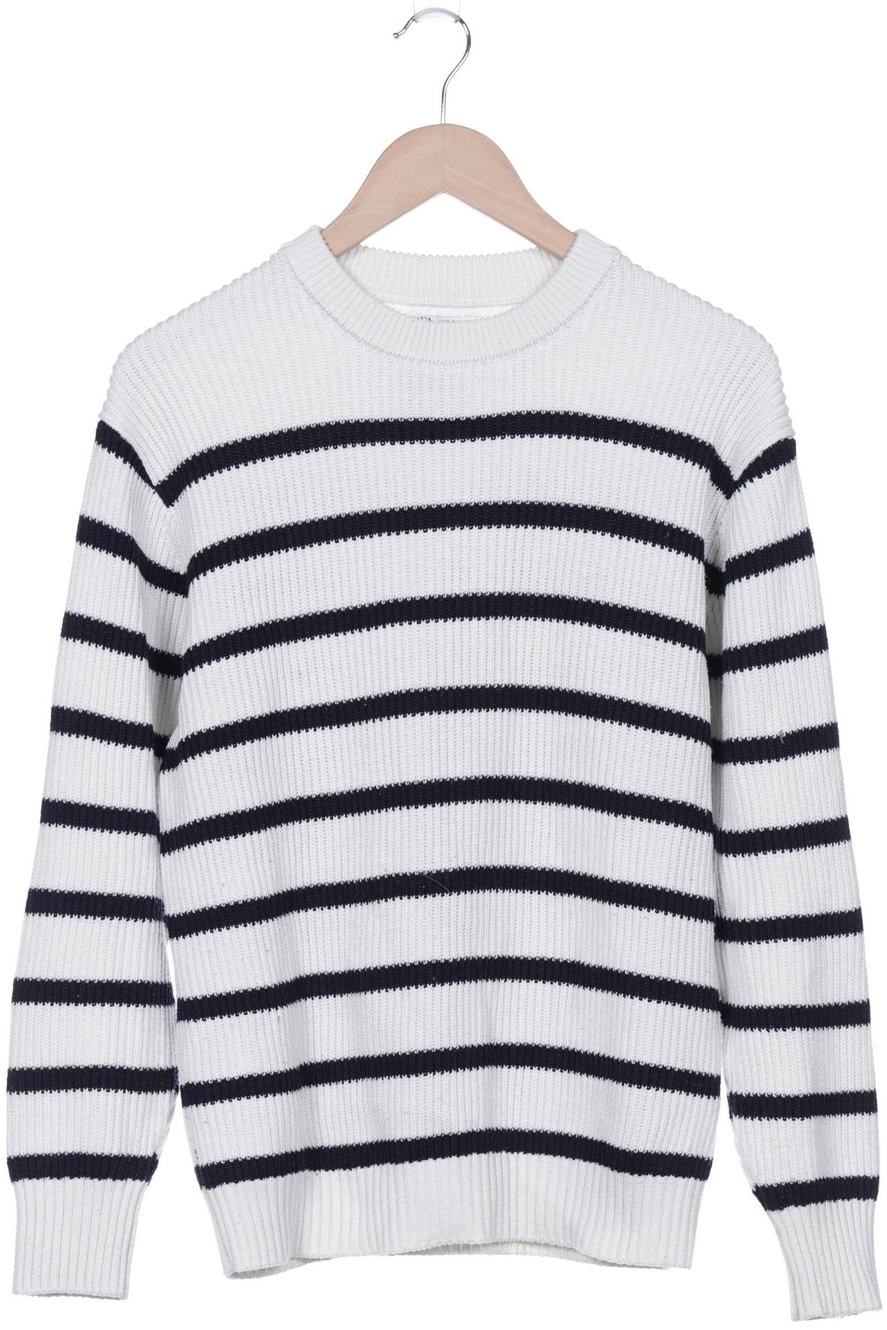 

Zara Damen Pullover, weiß, Gr. 38