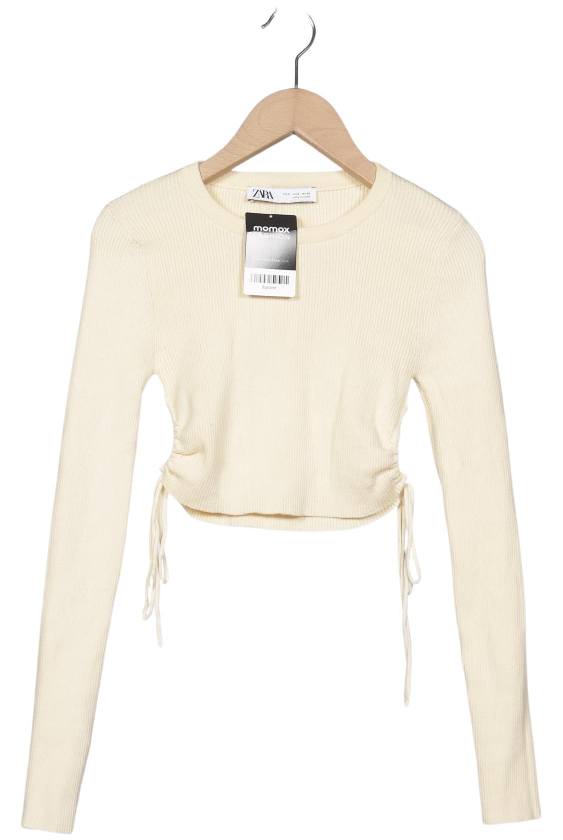 

Zara Damen Pullover, cremeweiß, Gr. 36
