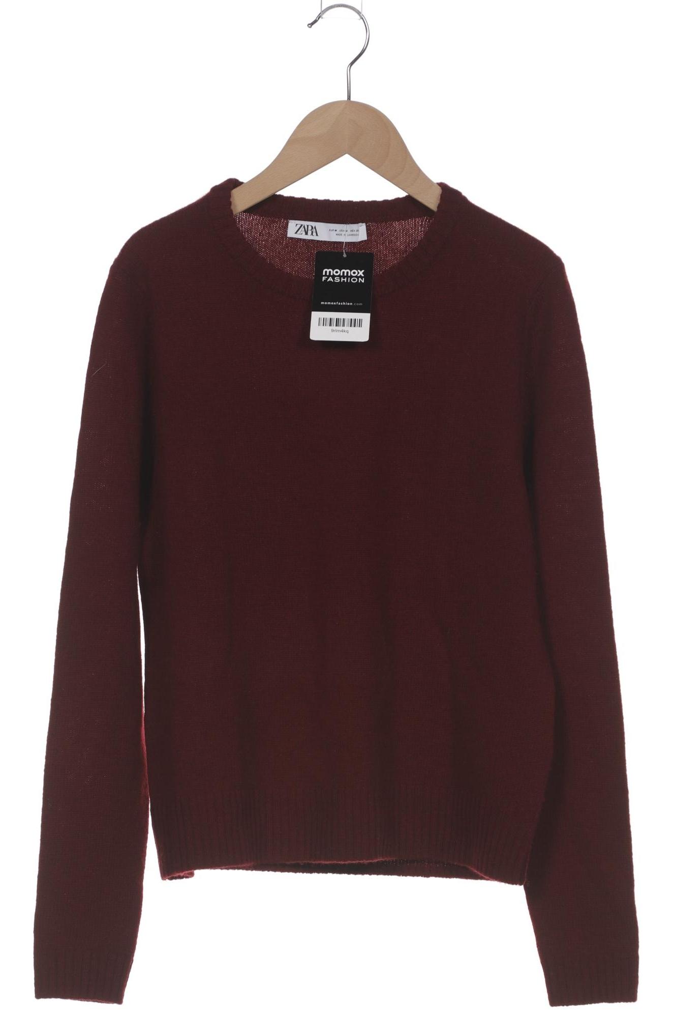 

Zara Damen Pullover, bordeaux, Gr. 38