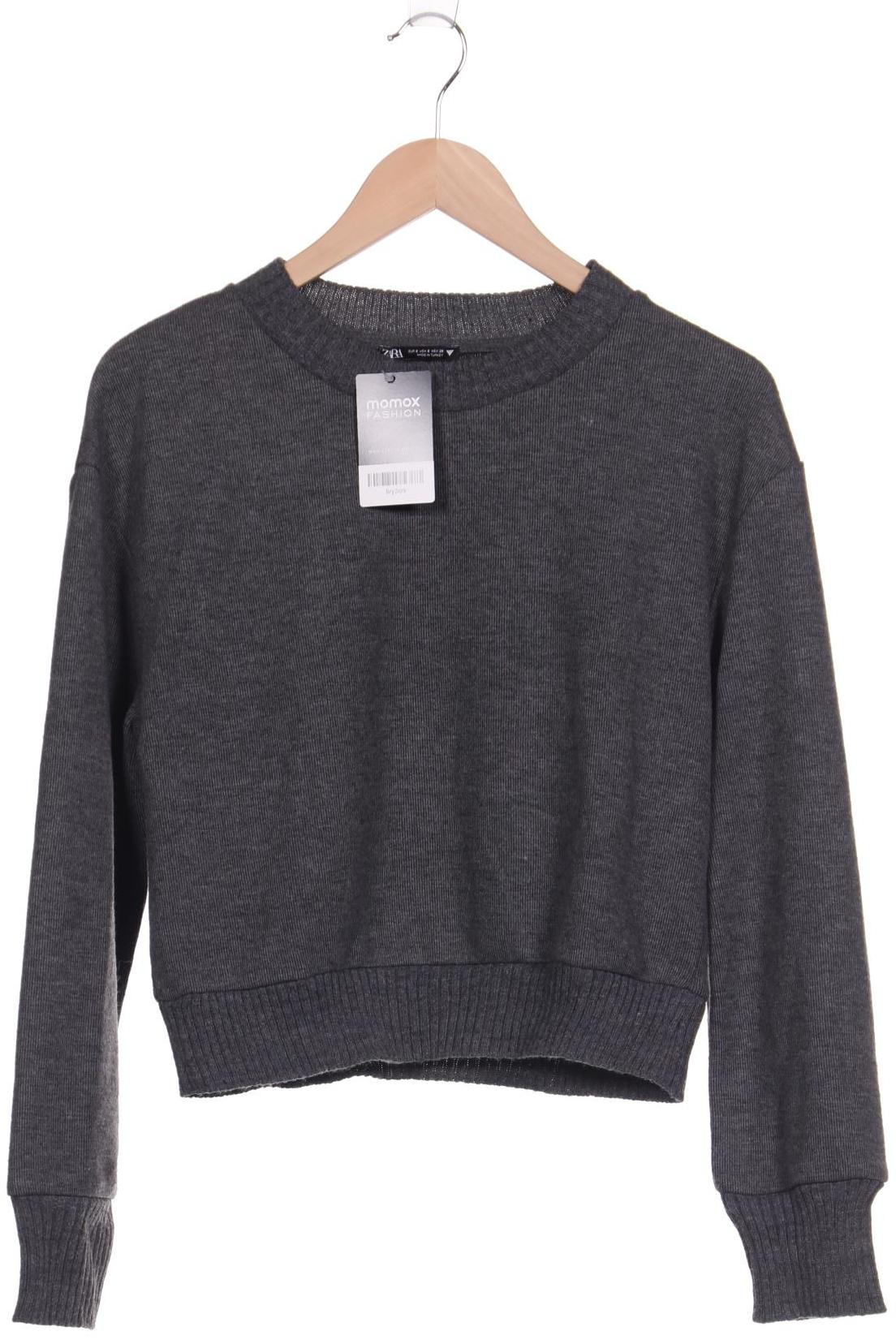 

ZARA Damen Pullover, grau