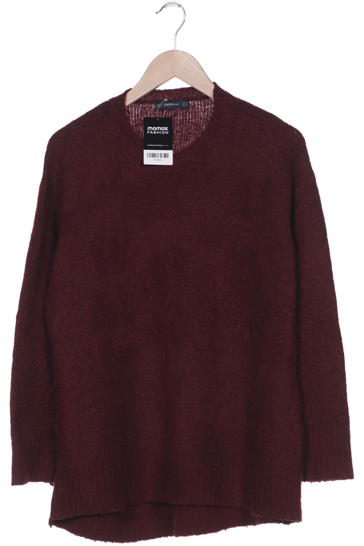 

ZARA Damen Pullover, bordeaux