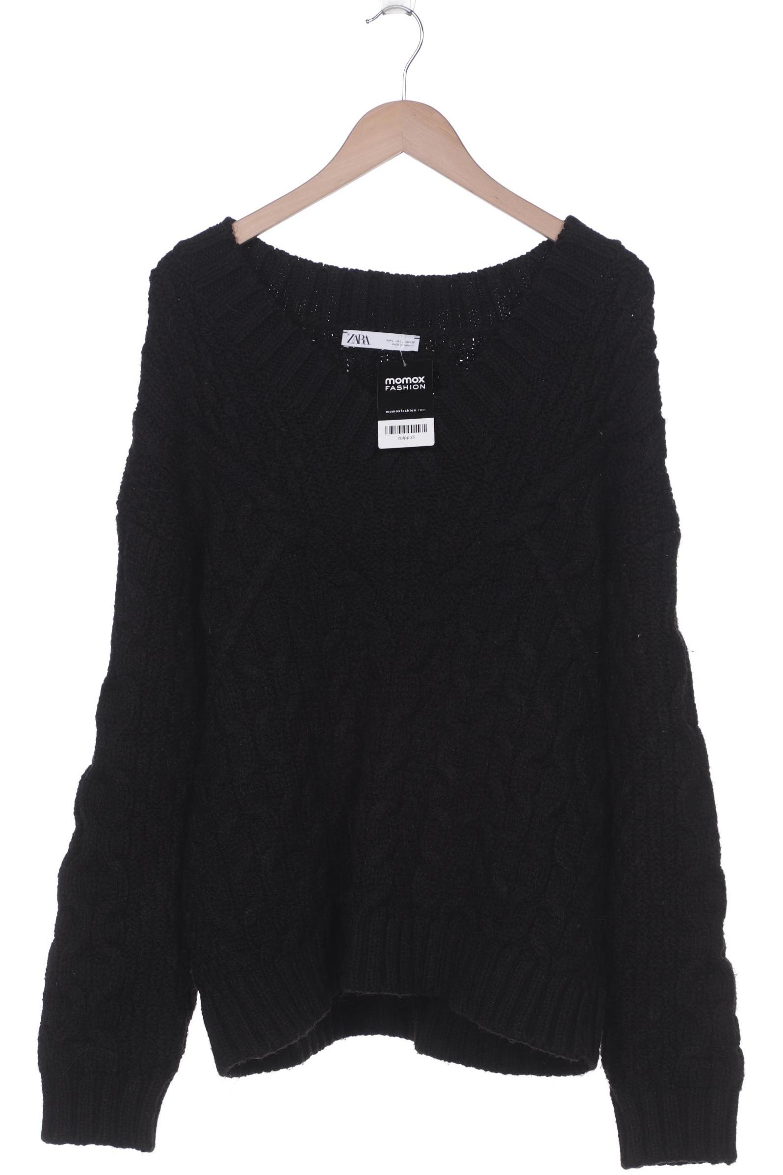 

Zara Damen Pullover, schwarz, Gr. 42