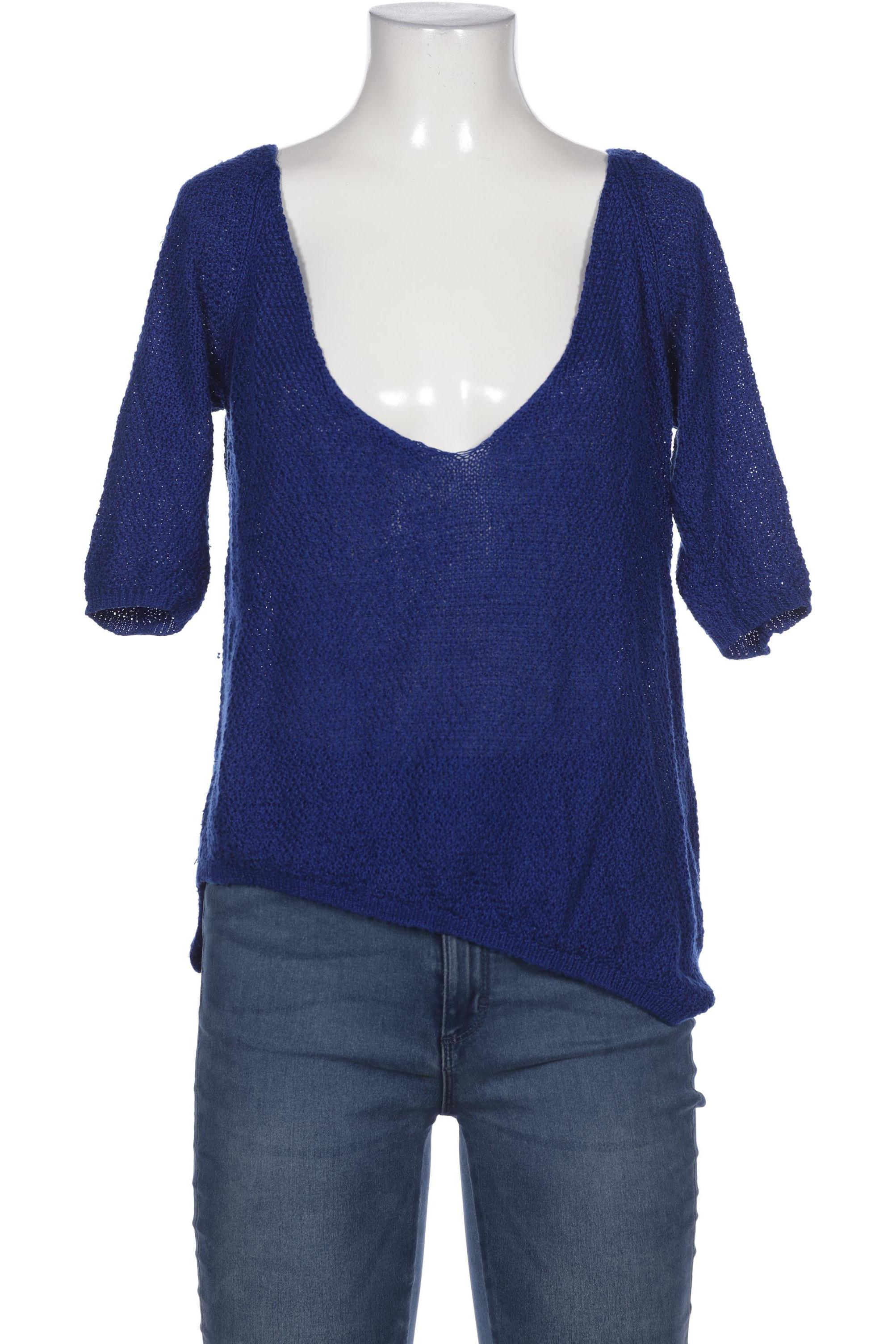

ZARA Damen Pullover, blau