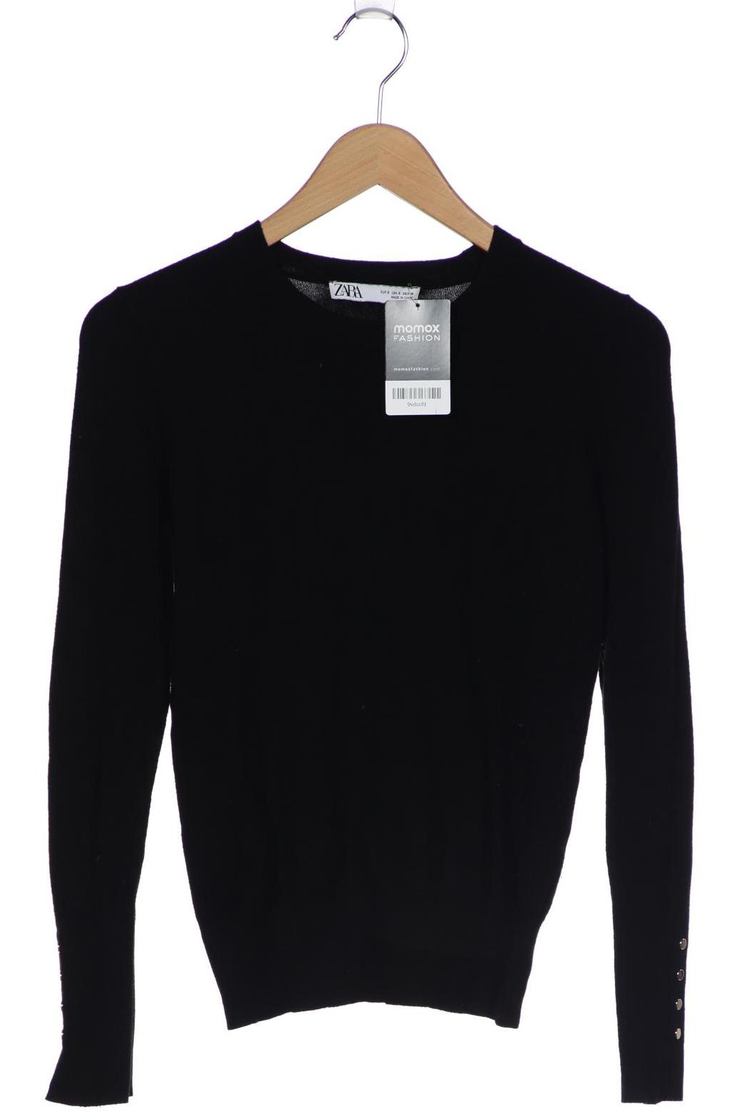 

ZARA Damen Pullover, schwarz