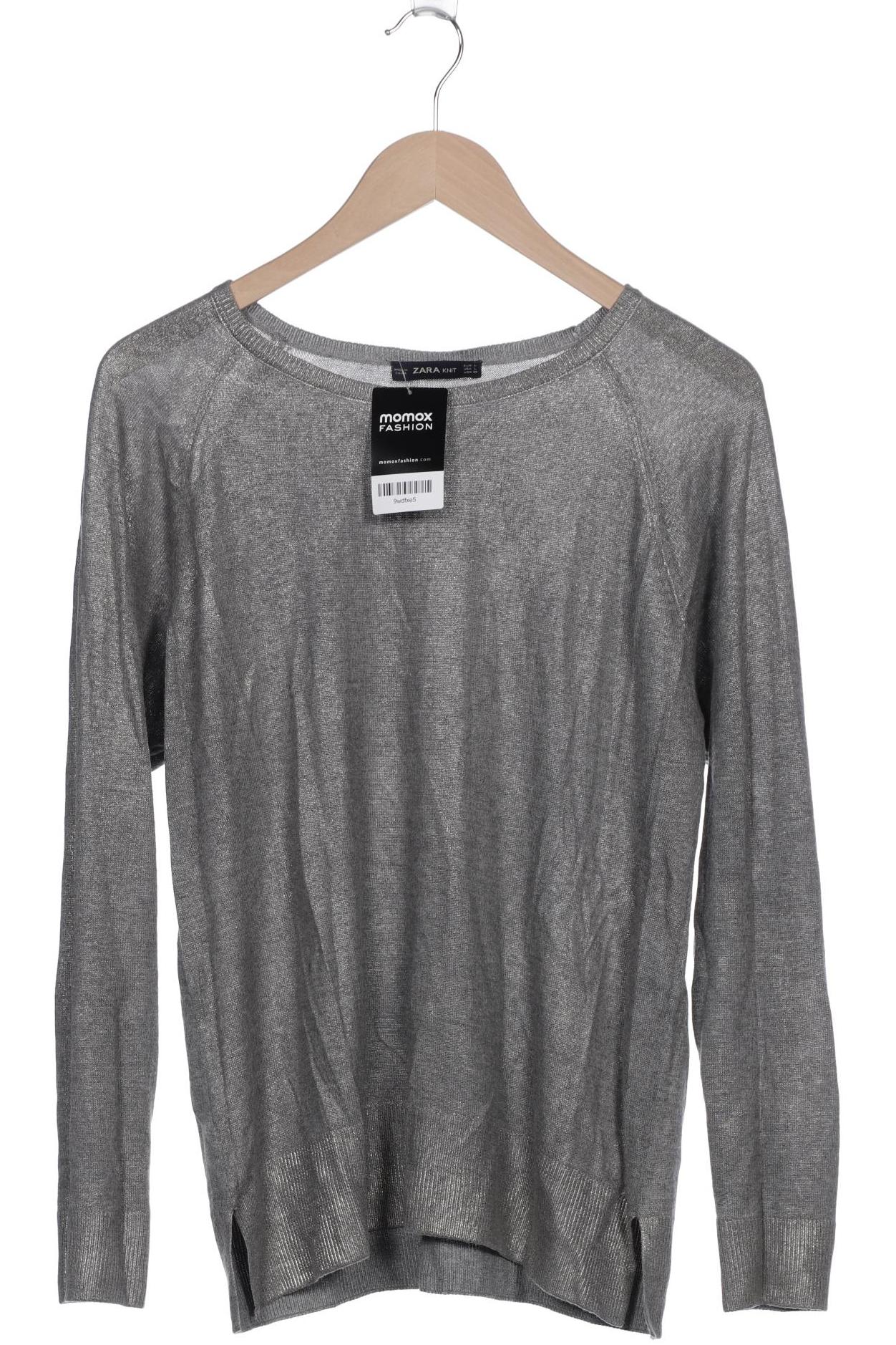 

ZARA Damen Pullover, grau