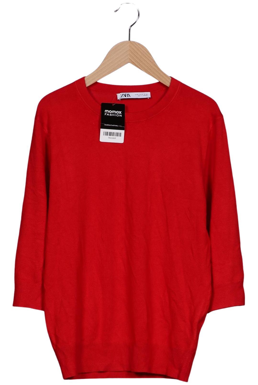 

Zara Damen Pullover, rot, Gr. 44