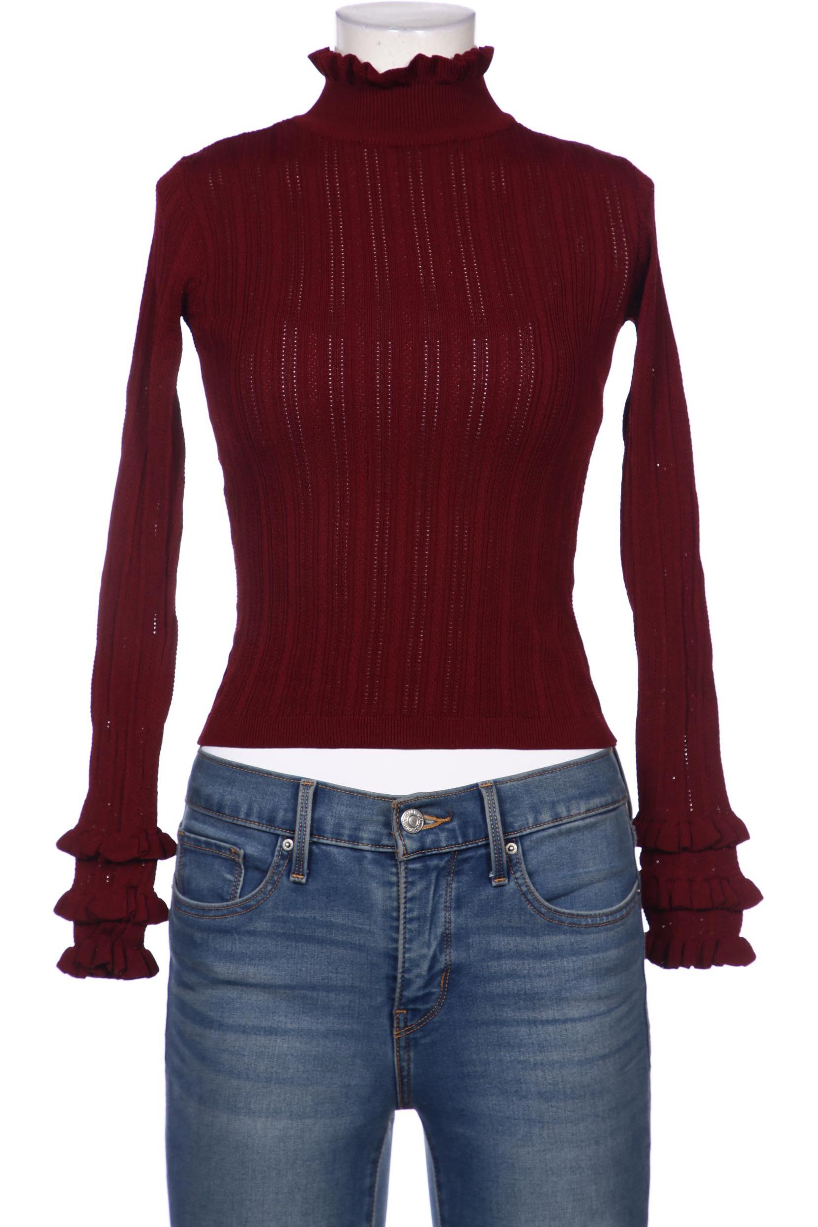 

Zara Damen Pullover, bordeaux, Gr. 36