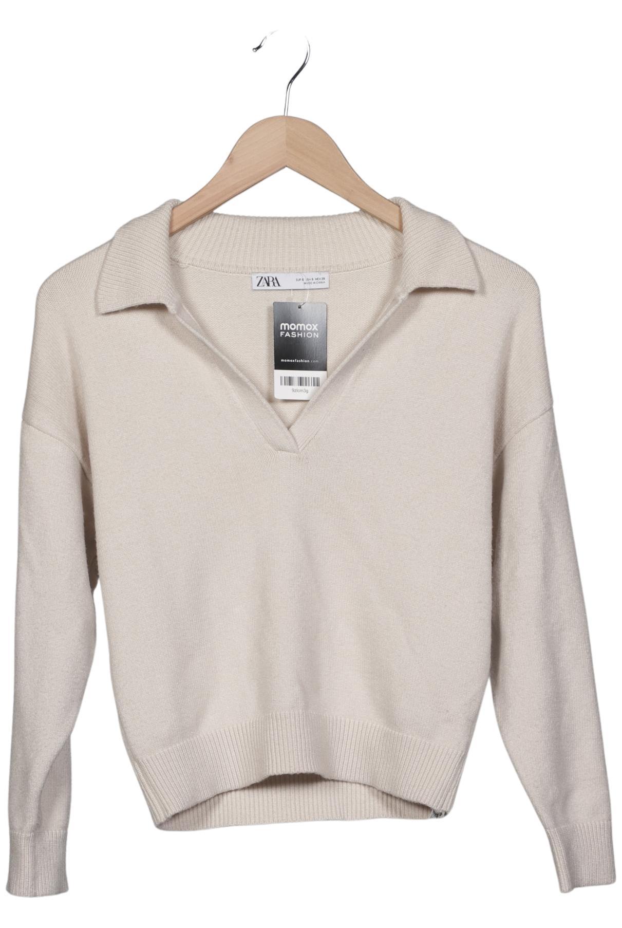 

Zara Damen Pullover, beige, Gr. 36