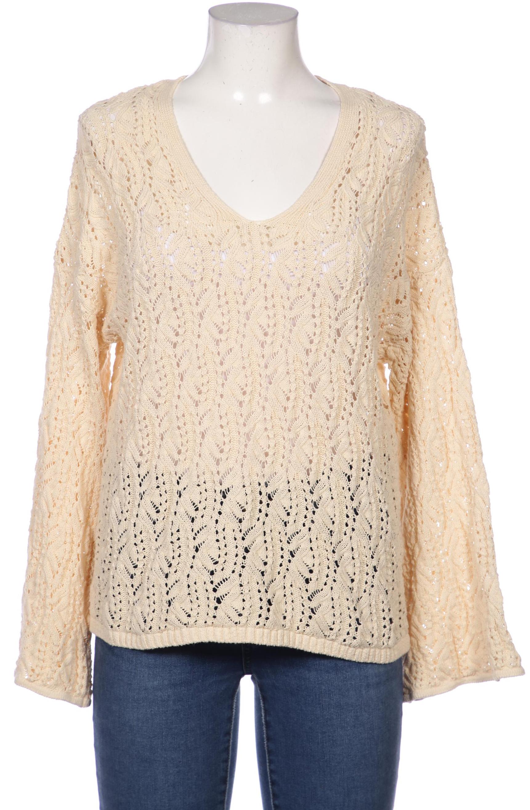 

ZARA Damen Pullover, beige