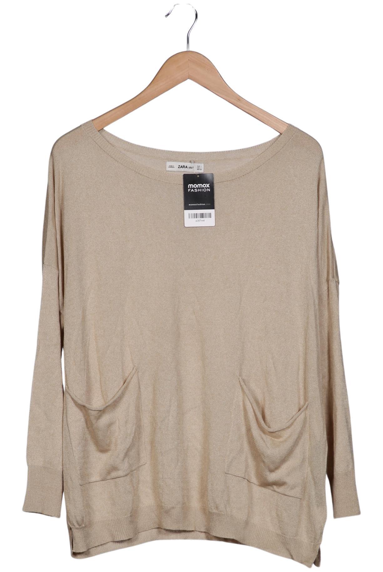 

Zara Damen Pullover, beige, Gr. 42