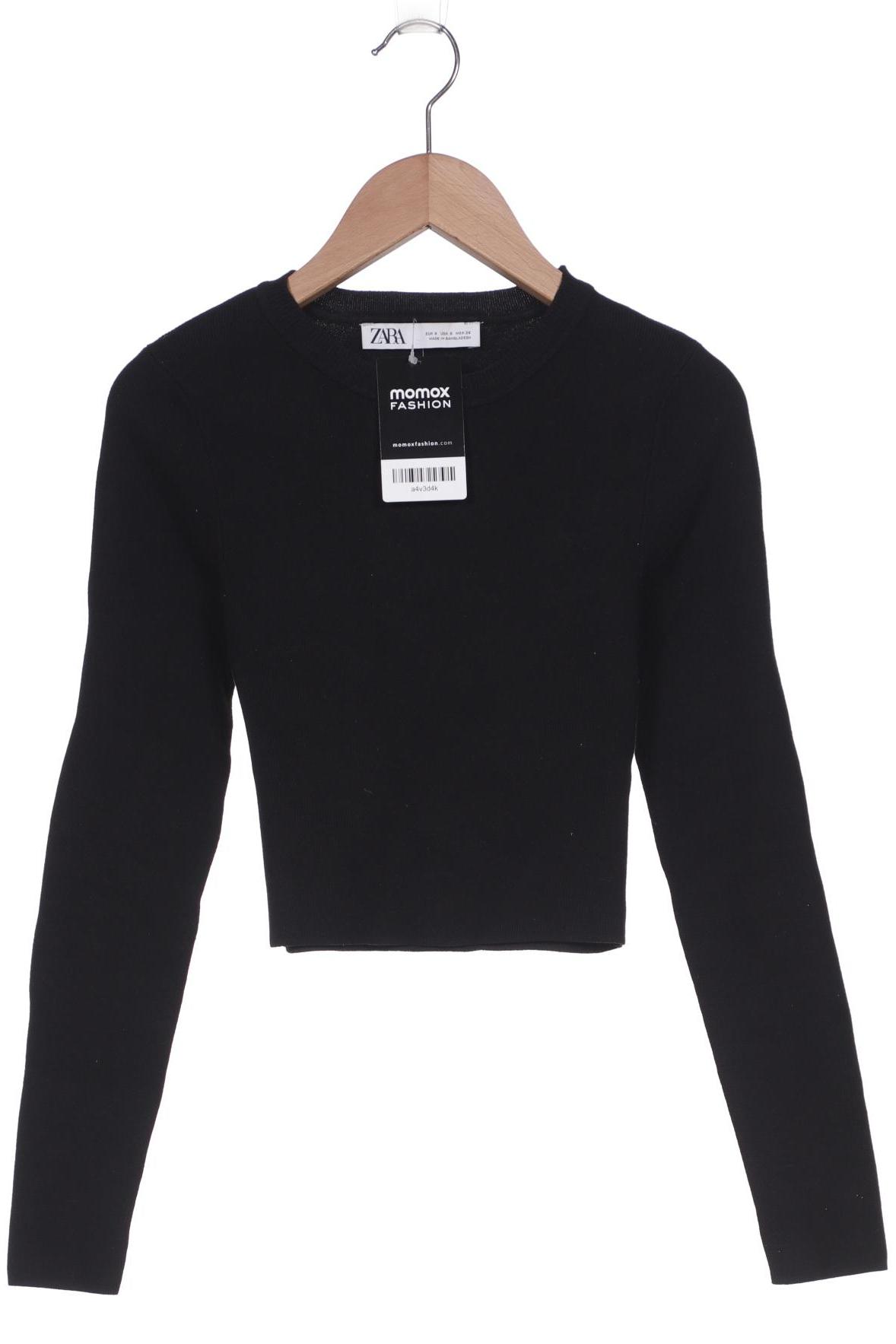 

ZARA Damen Pullover, schwarz