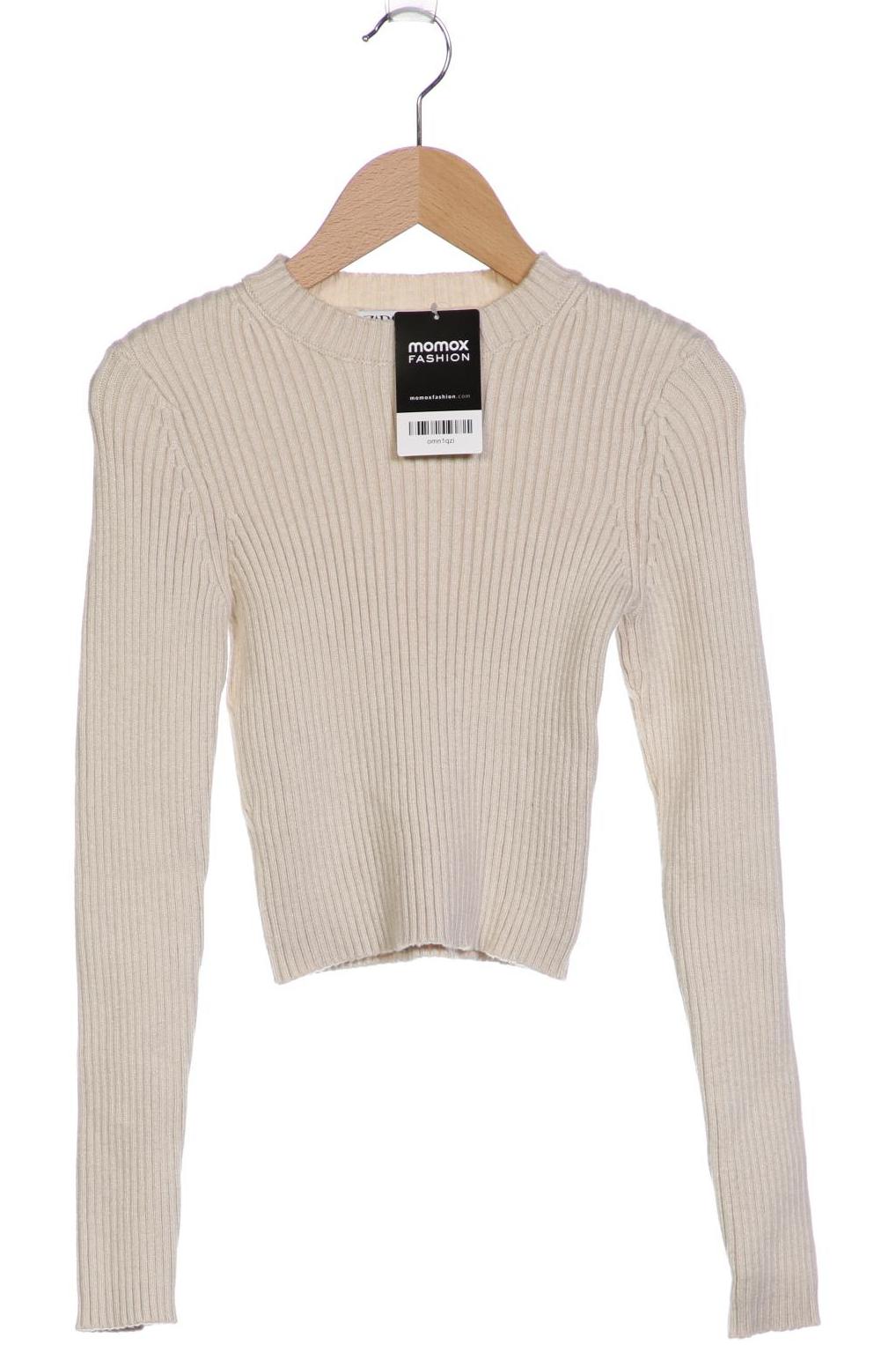 

Zara Damen Pullover, cremeweiß, Gr. 36