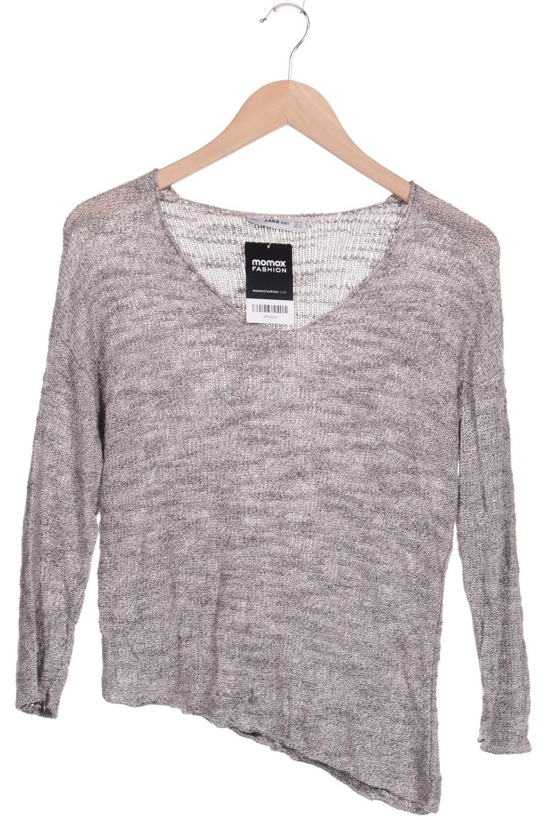 

ZARA Damen Pullover, grau