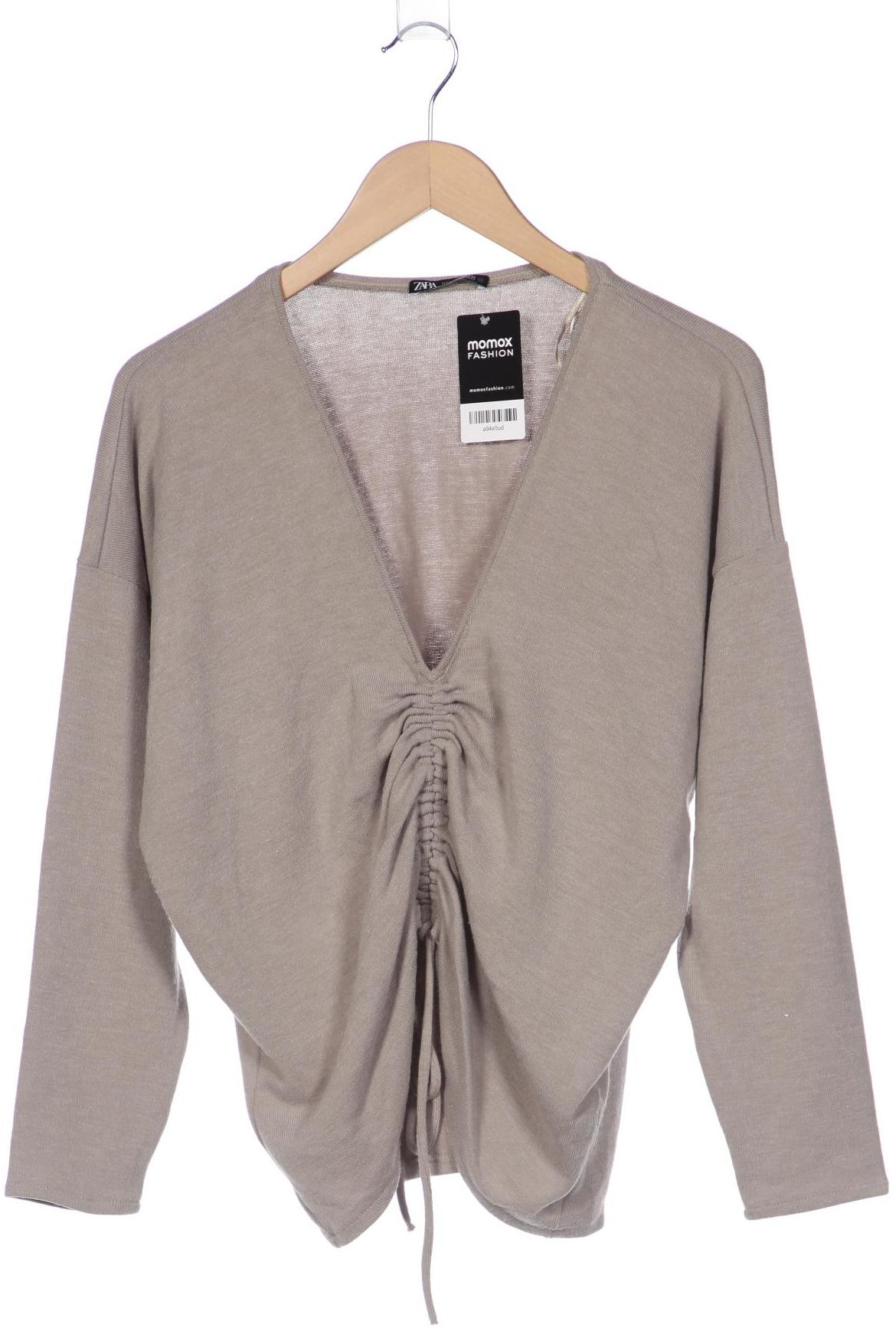 

ZARA Damen Pullover, beige