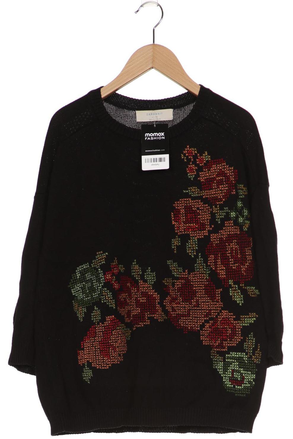 

ZARA Damen Pullover, schwarz