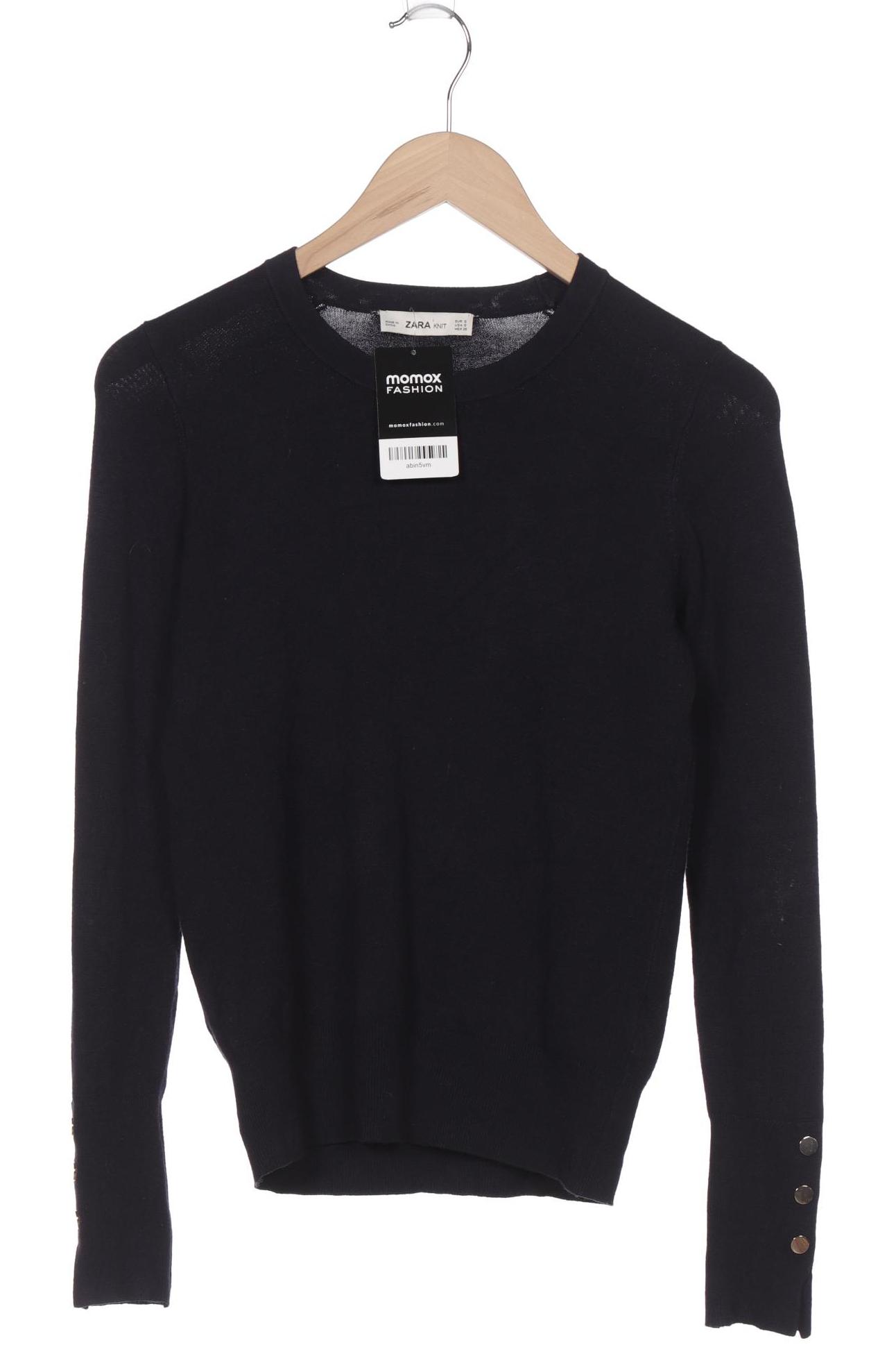 

ZARA Damen Pullover, marineblau