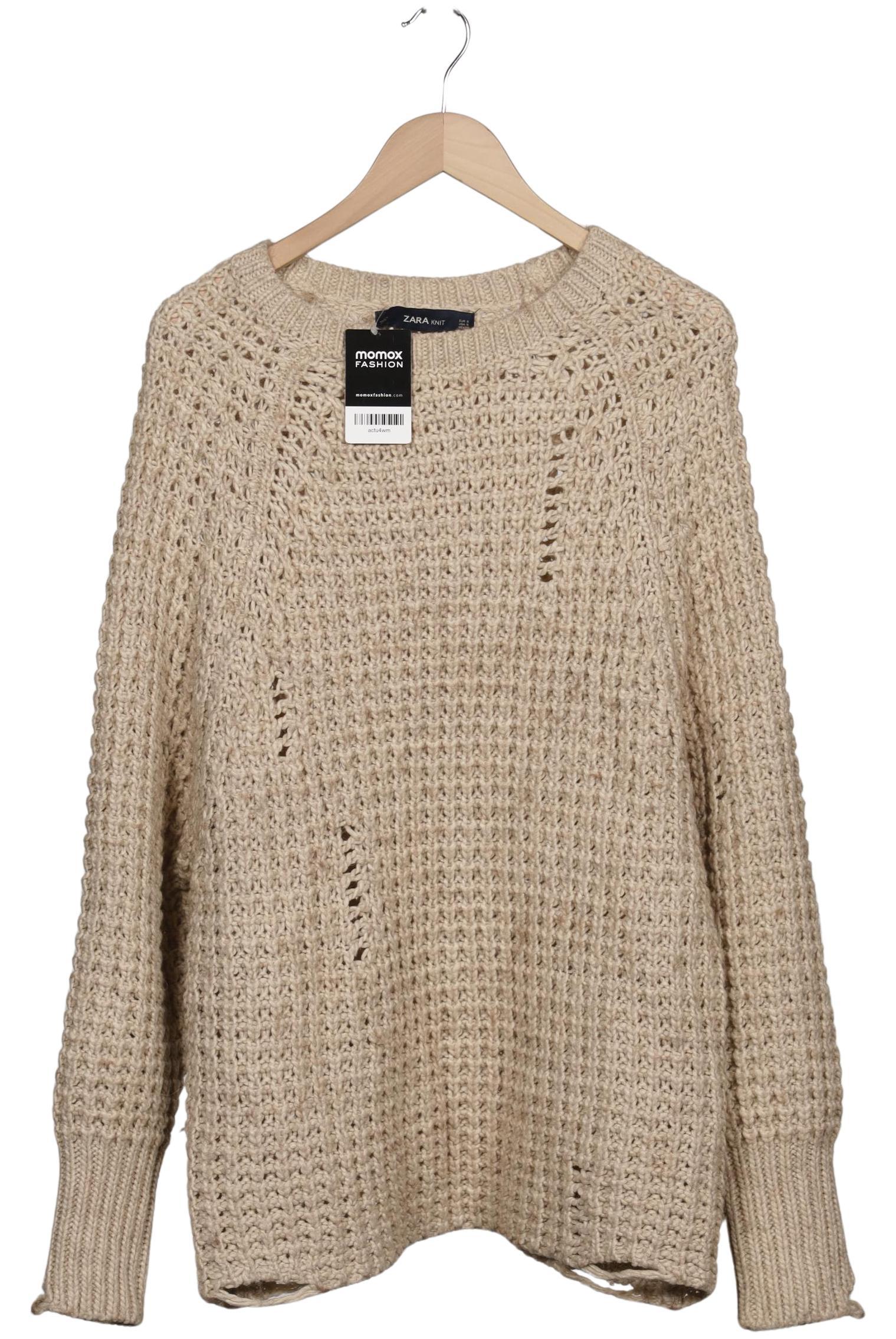 

Zara Damen Pullover, beige, Gr. 36