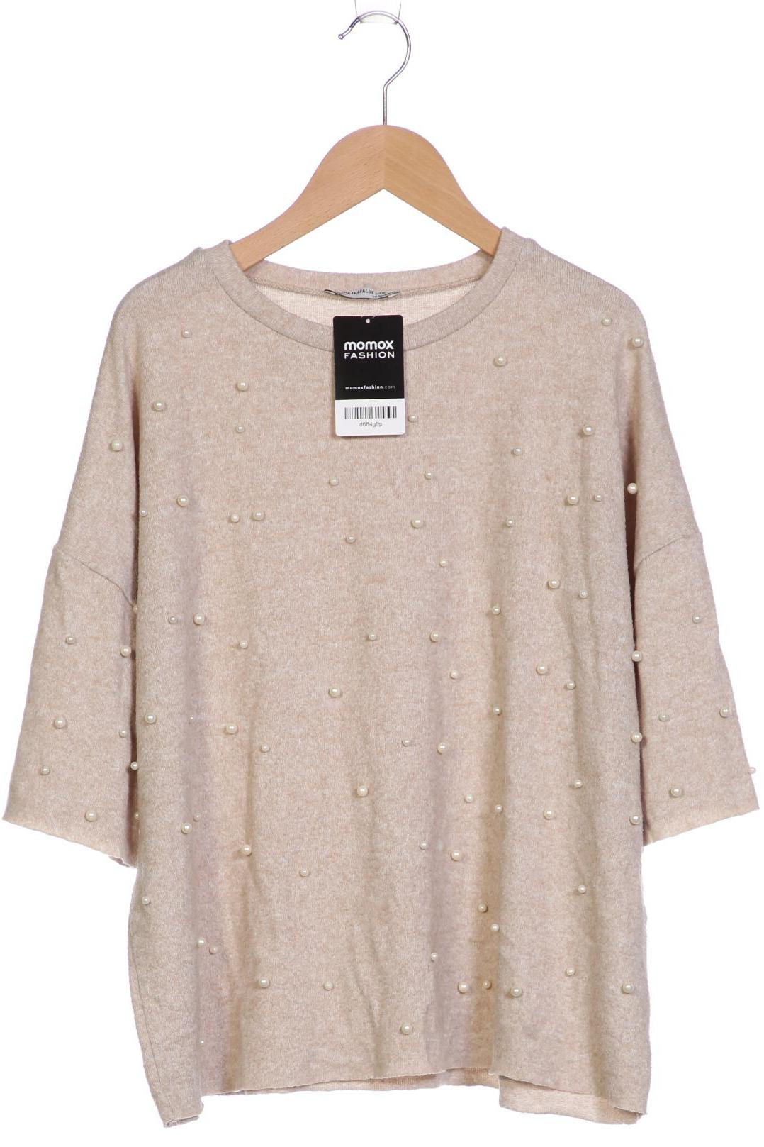 

ZARA Damen Pullover, beige