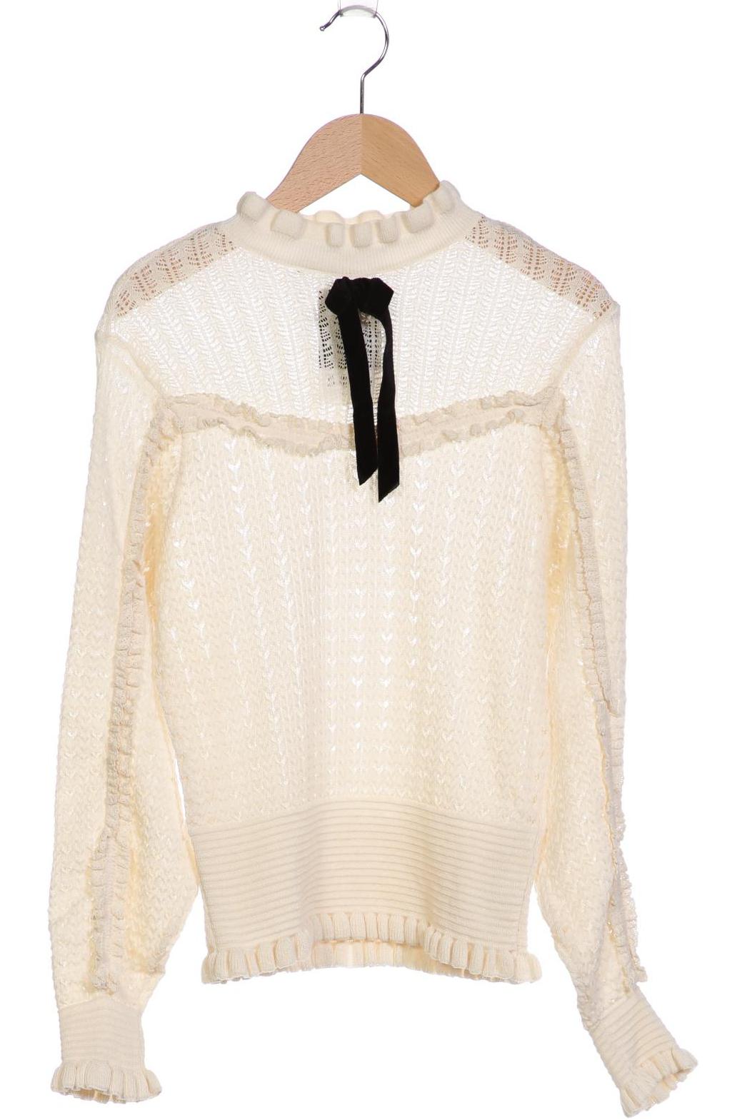 

Zara Damen Pullover, cremeweiß, Gr. 36