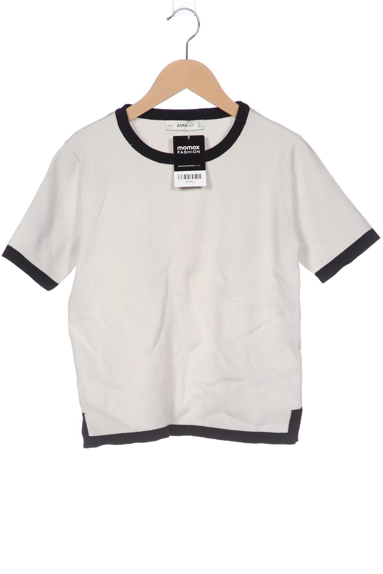 

ZARA Damen Pullover, cremeweiß
