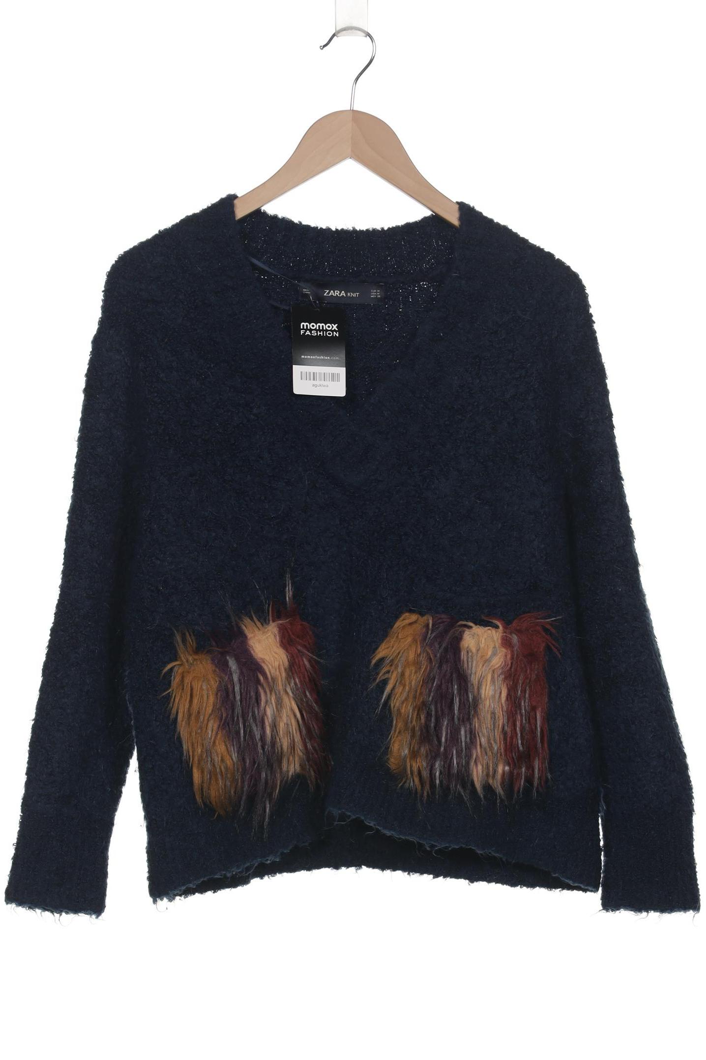 

Zara Damen Pullover, marineblau, Gr. 38