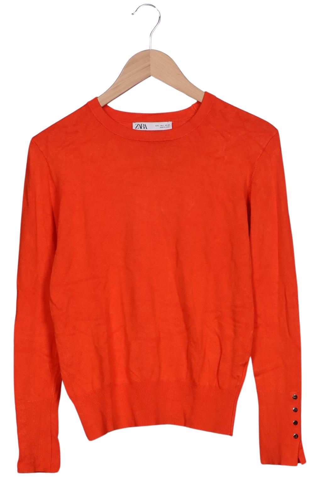 

Zara Damen Pullover, orange, Gr. 42