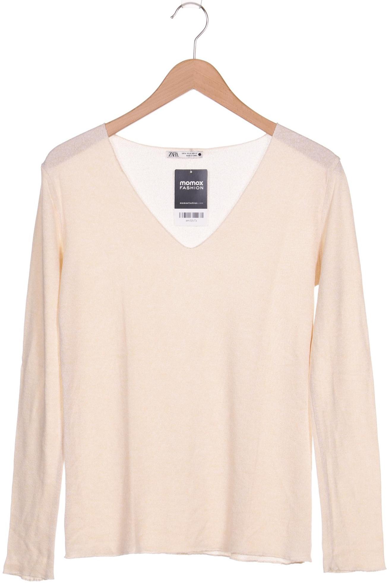 

ZARA Damen Pullover, beige