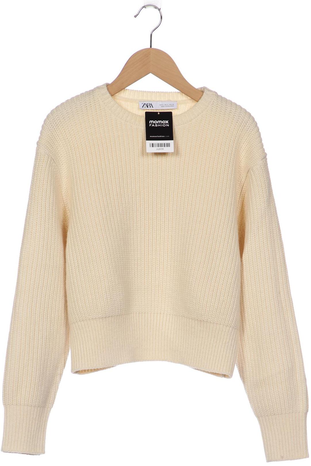 

Zara Damen Pullover, cremeweiß, Gr. 36