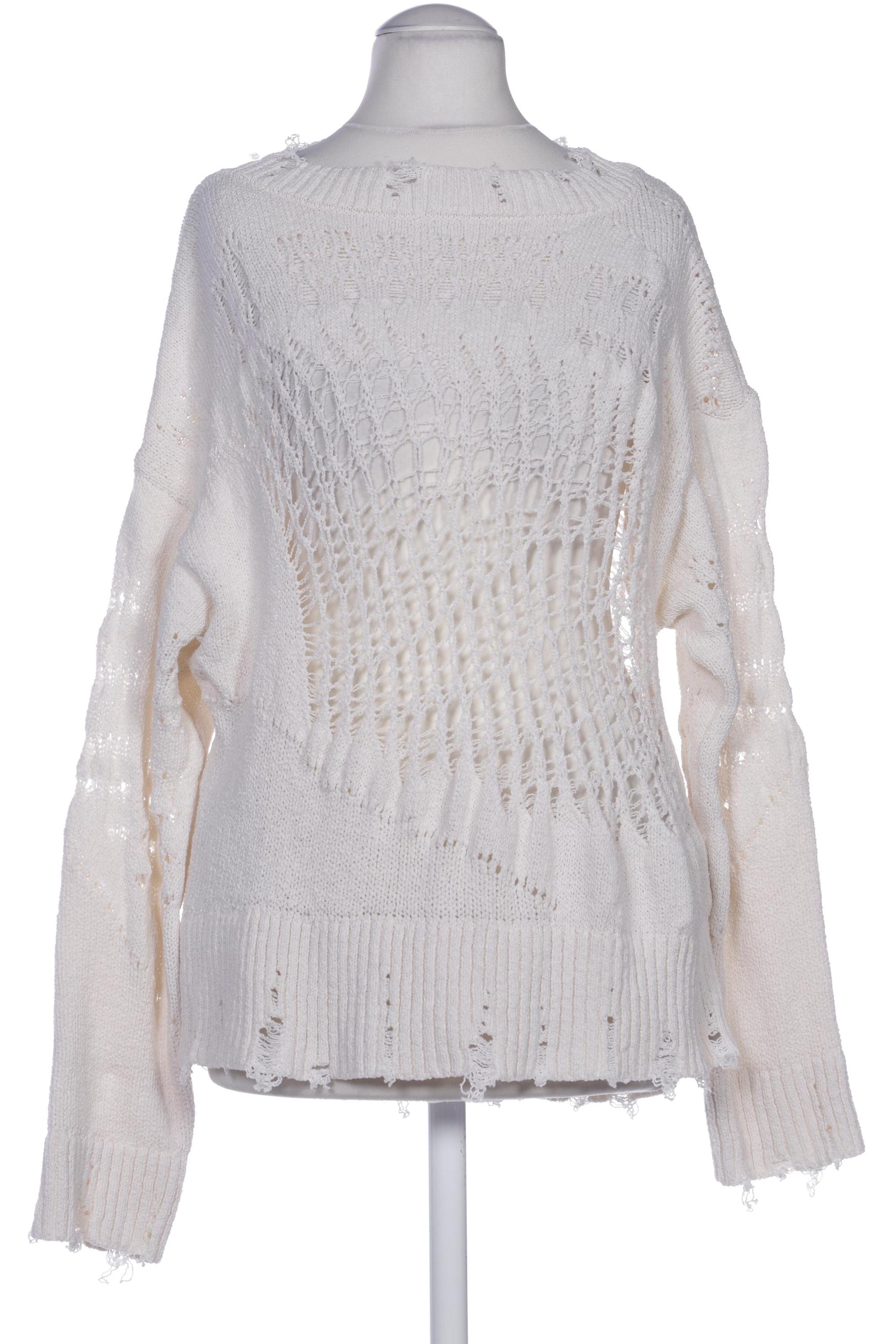 

Zara Damen Pullover, weiß, Gr. 34