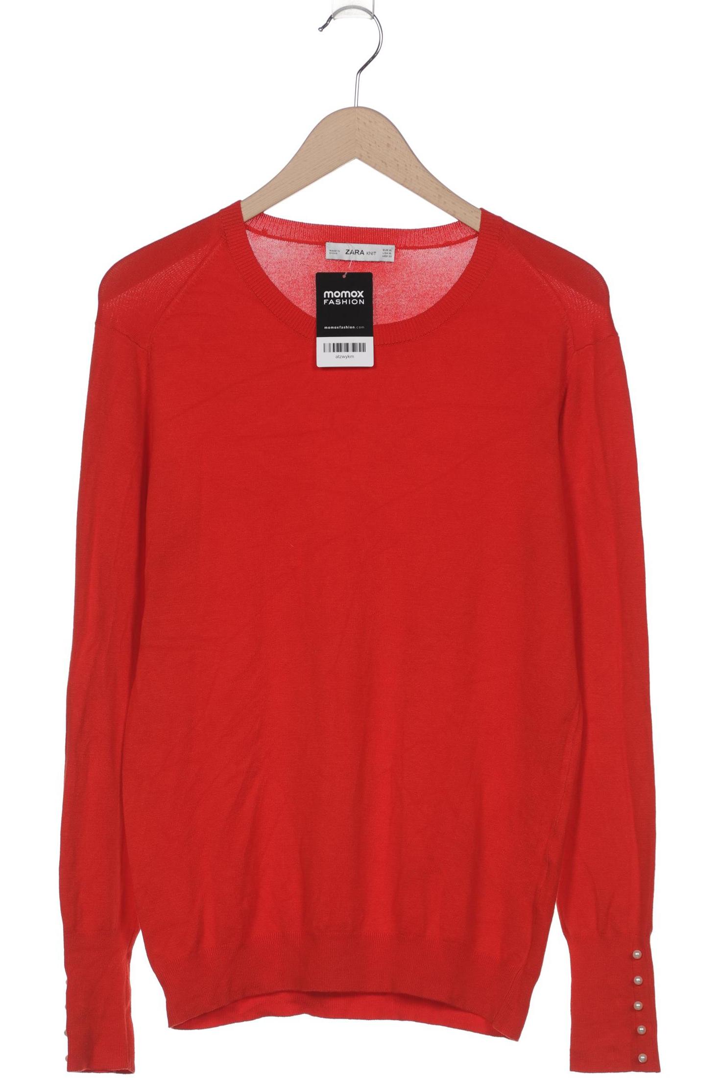 

Zara Damen Pullover, rot, Gr. 44