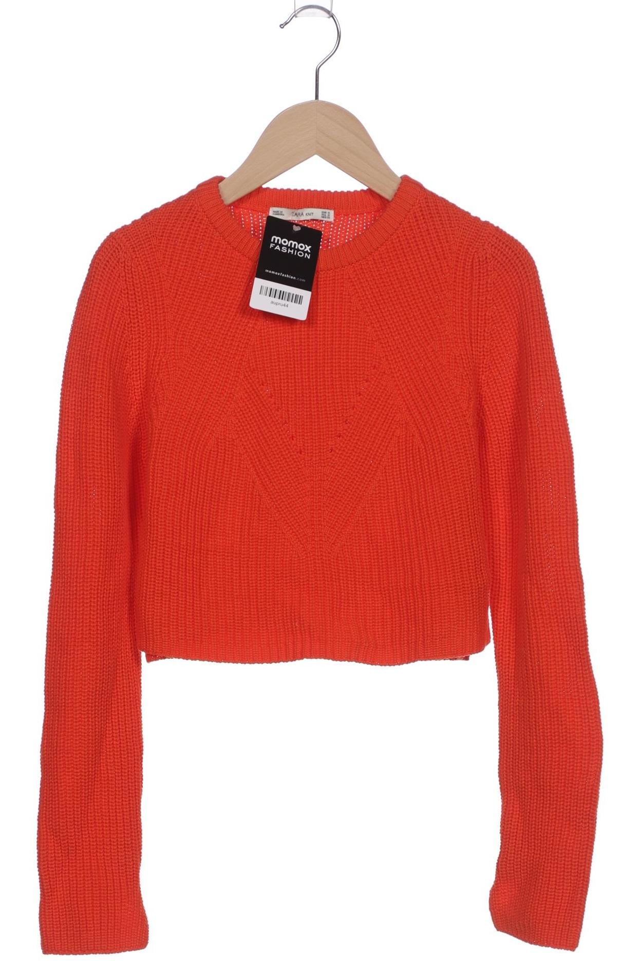 

Zara Damen Pullover, orange, Gr. 36