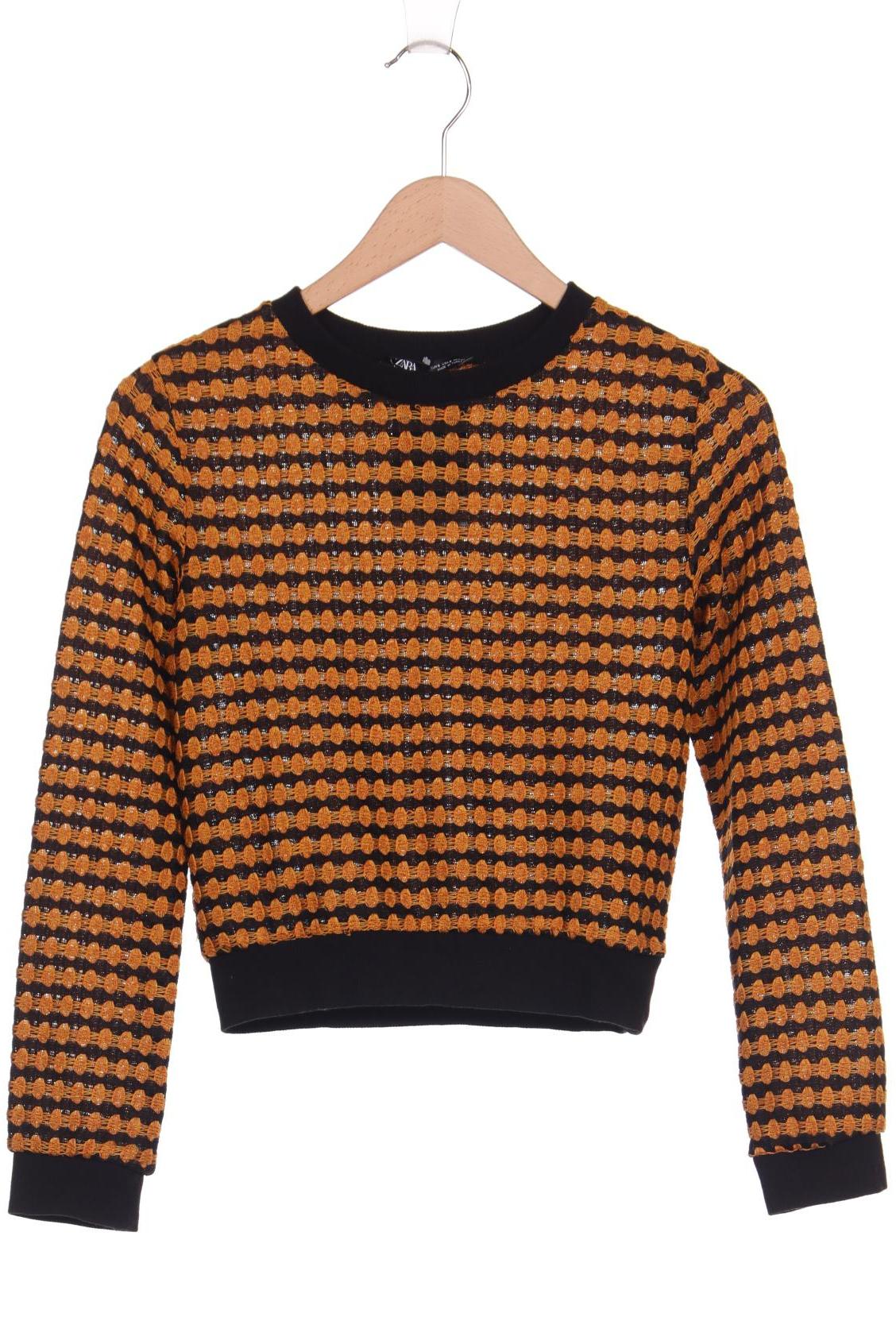 

ZARA Damen Pullover, orange